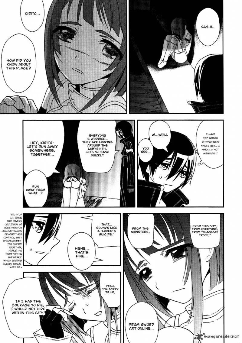 Sword Art Online Chapter 8 page 11