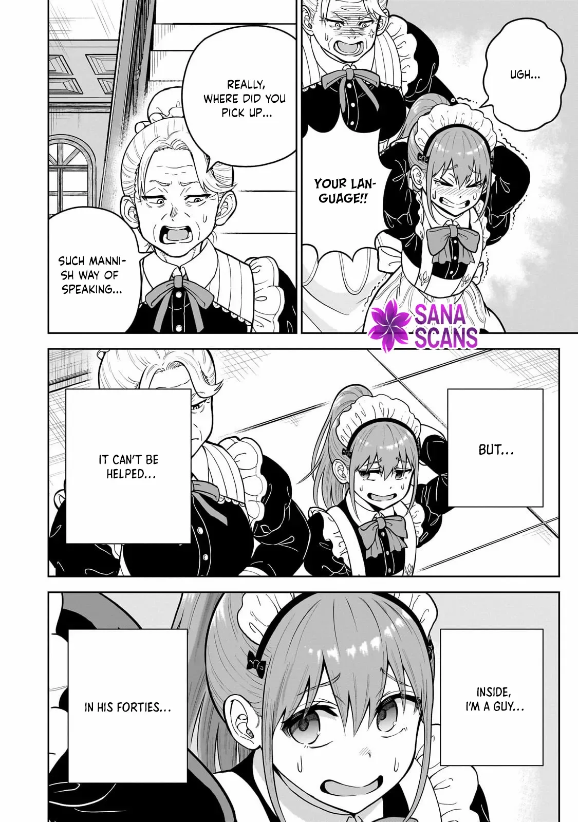 Sword Saint Reborn as a Maid, Ruling with a Broom. Chapter 1 page 23