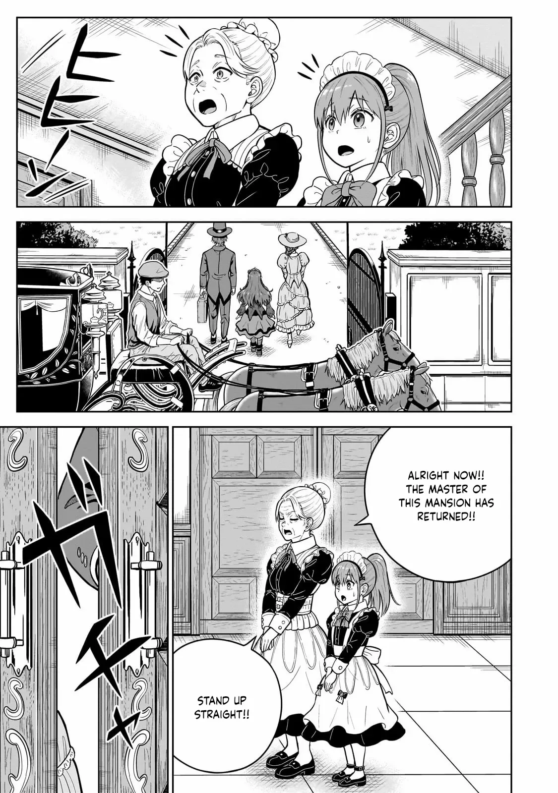Sword Saint Reborn as a Maid, Ruling with a Broom. Chapter 1 page 24