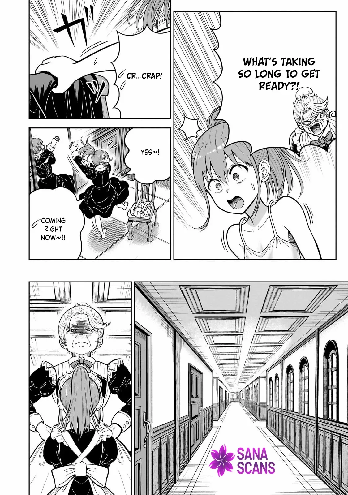 Sword Saint Reborn as a Maid, Ruling with a Broom. Chapter 1 page 19