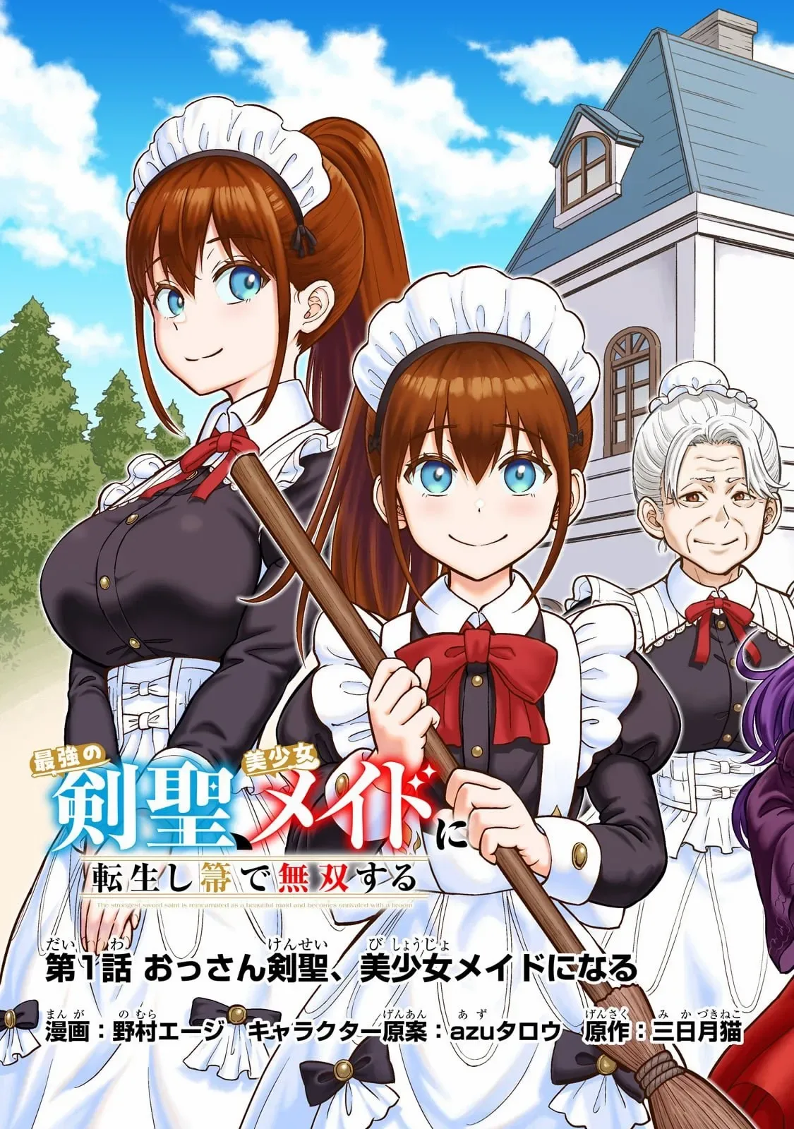 Sword Saint Reborn as a Maid, Ruling with a Broom. Chapter 1 page 3