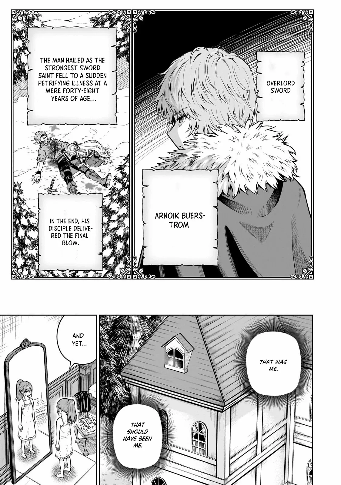 Sword Saint Reborn as a Maid, Ruling with a Broom. Chapter 1 page 12