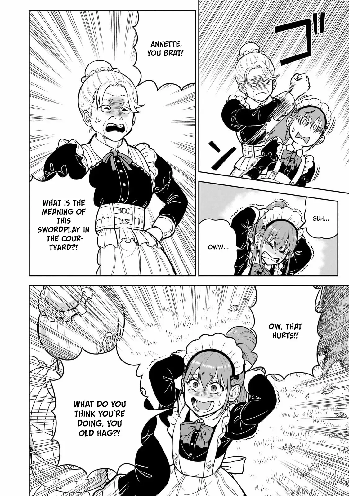 Sword Saint Reborn as a Maid, Ruling with a Broom. Chapter 1 page 7