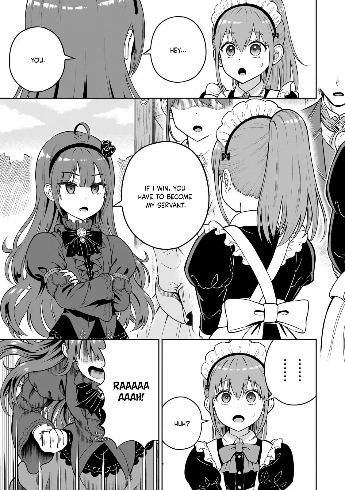 Sword Saint Reborn as a Maid, Ruling with a Broom. Chapter 1 page 32