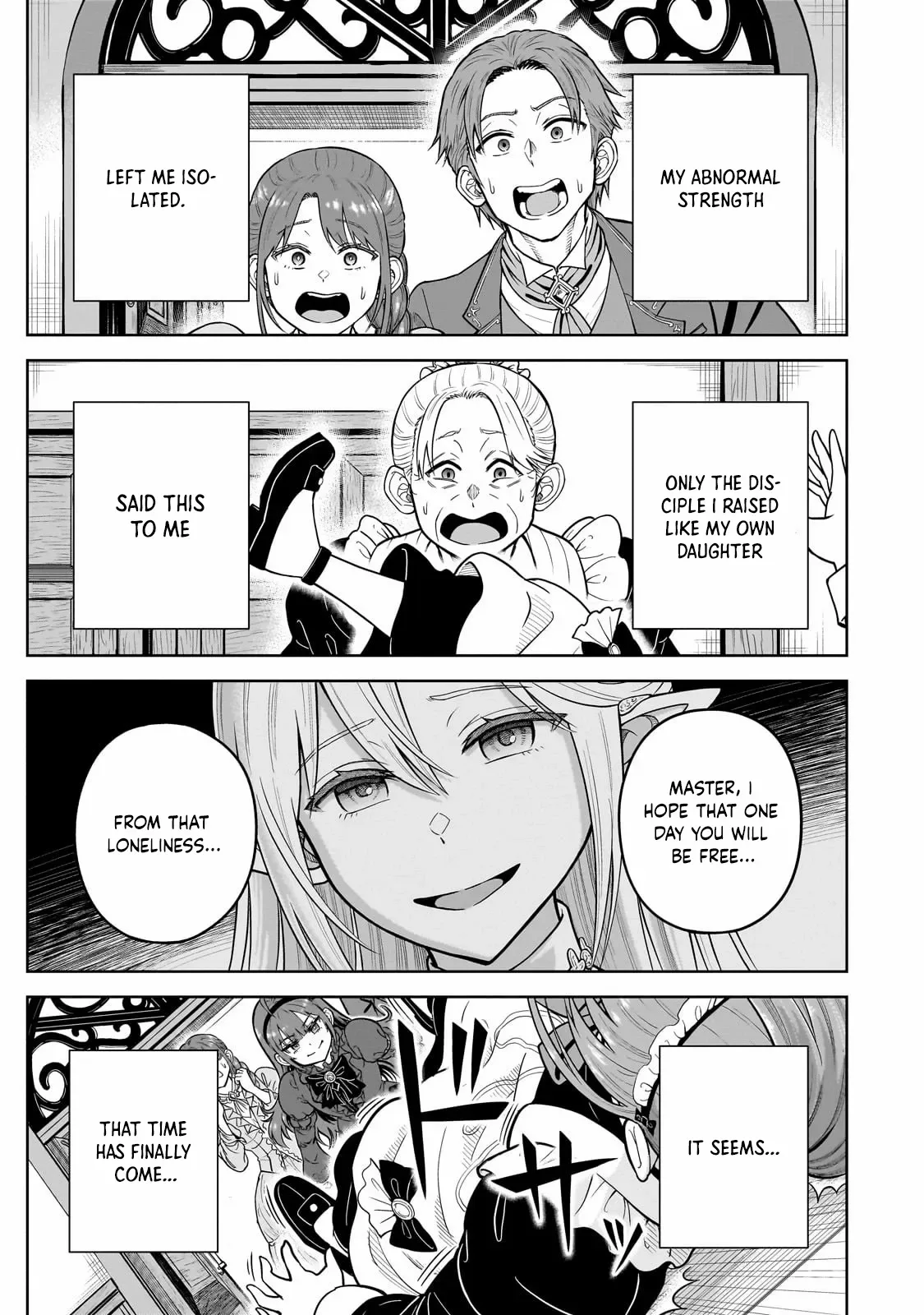 Sword Saint Reborn as a Maid, Ruling with a Broom. Chapter 1 page 36