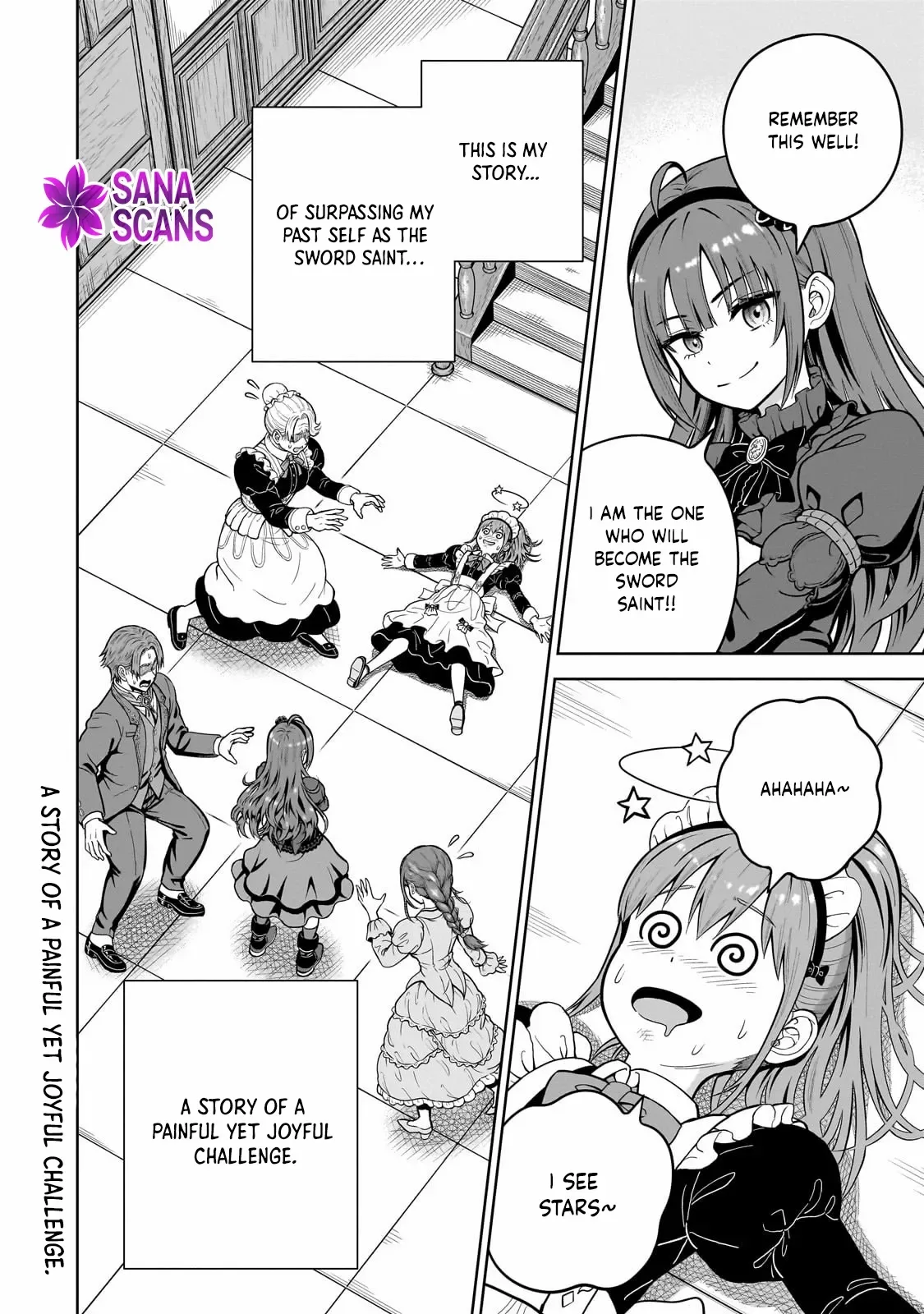 Sword Saint Reborn as a Maid, Ruling with a Broom. Chapter 1 page 37