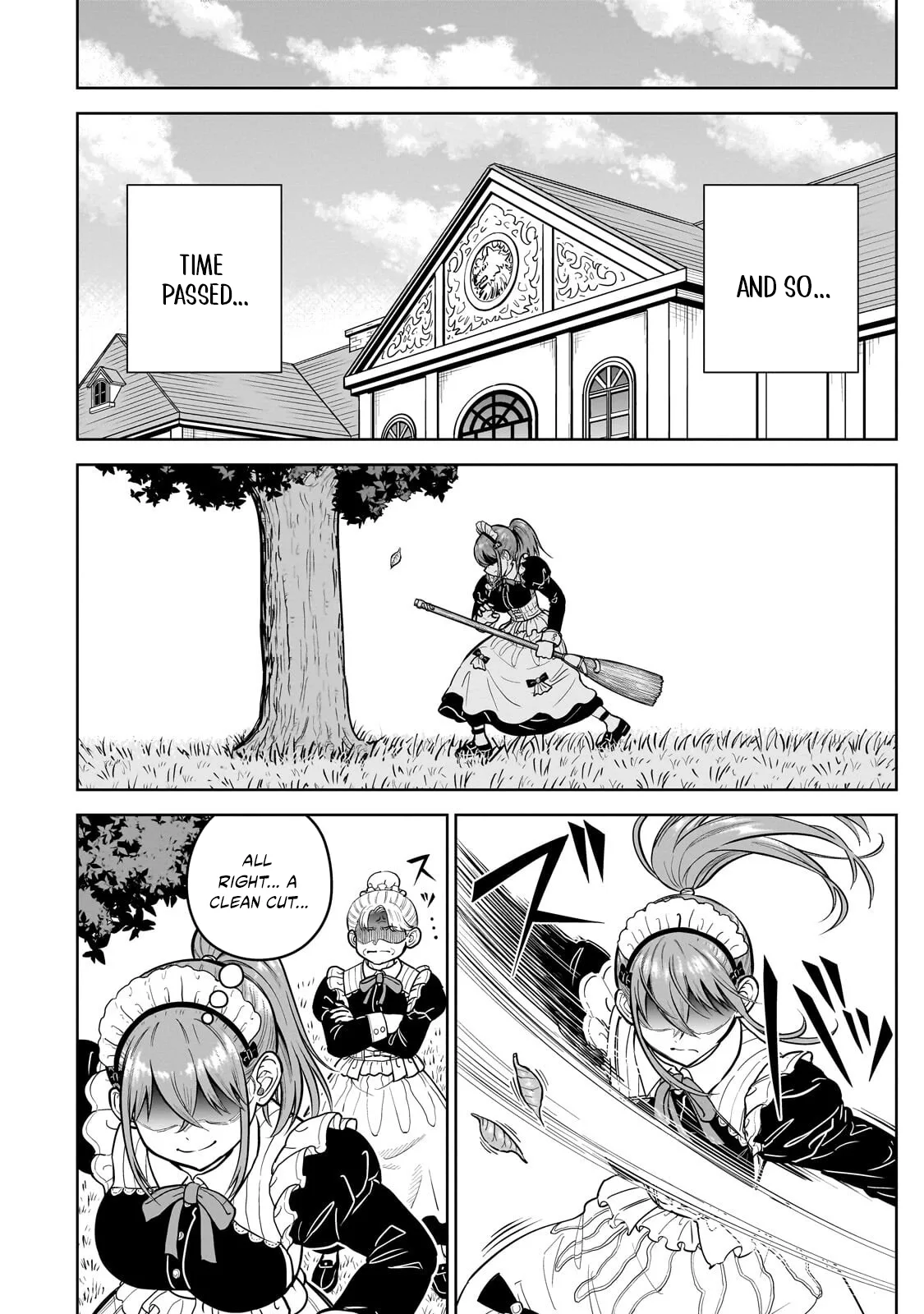Sword Saint Reborn as a Maid, Ruling with a Broom. Chapter 10.2 page 13