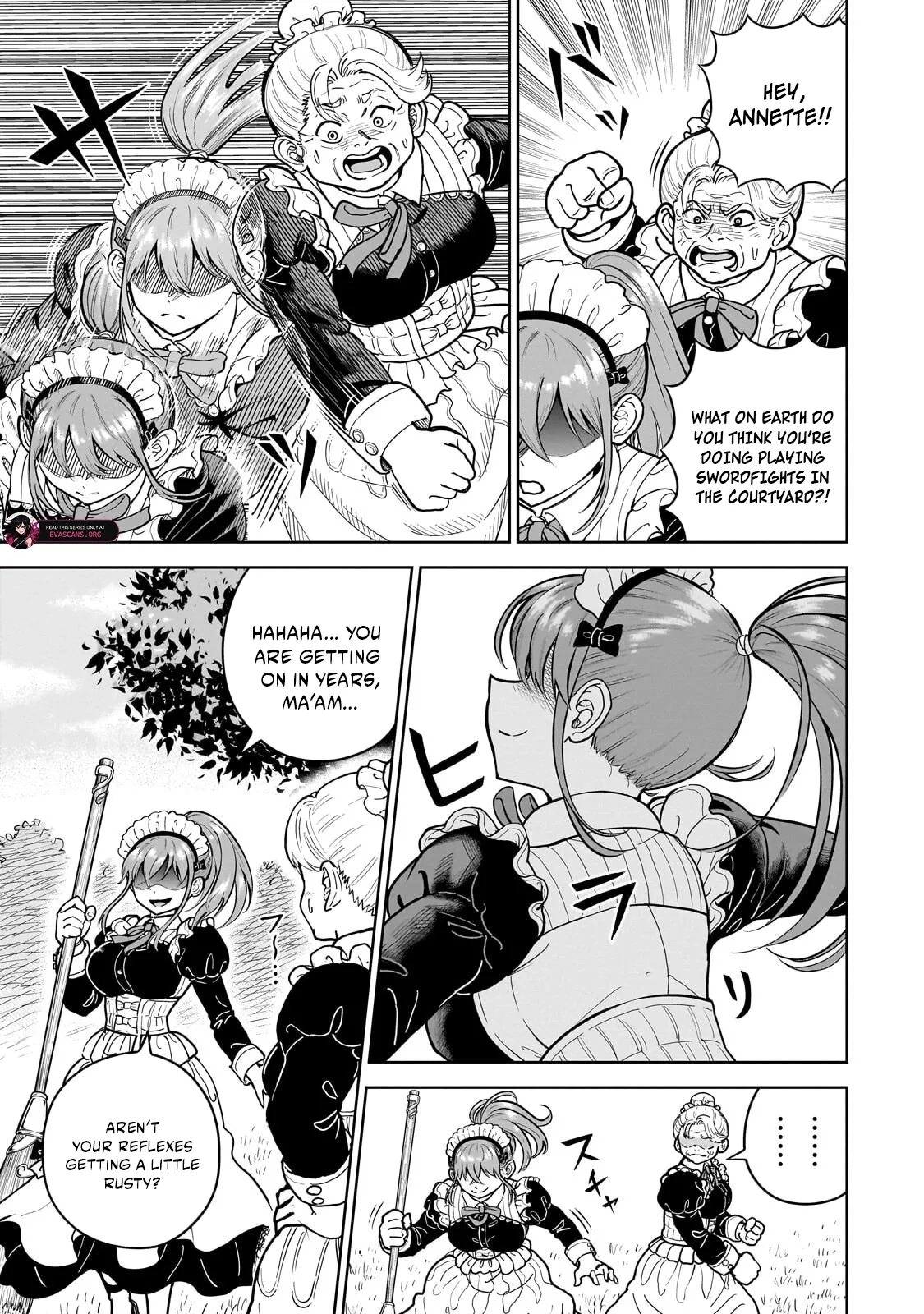 Sword Saint Reborn as a Maid, Ruling with a Broom. Chapter 10.2 page 14