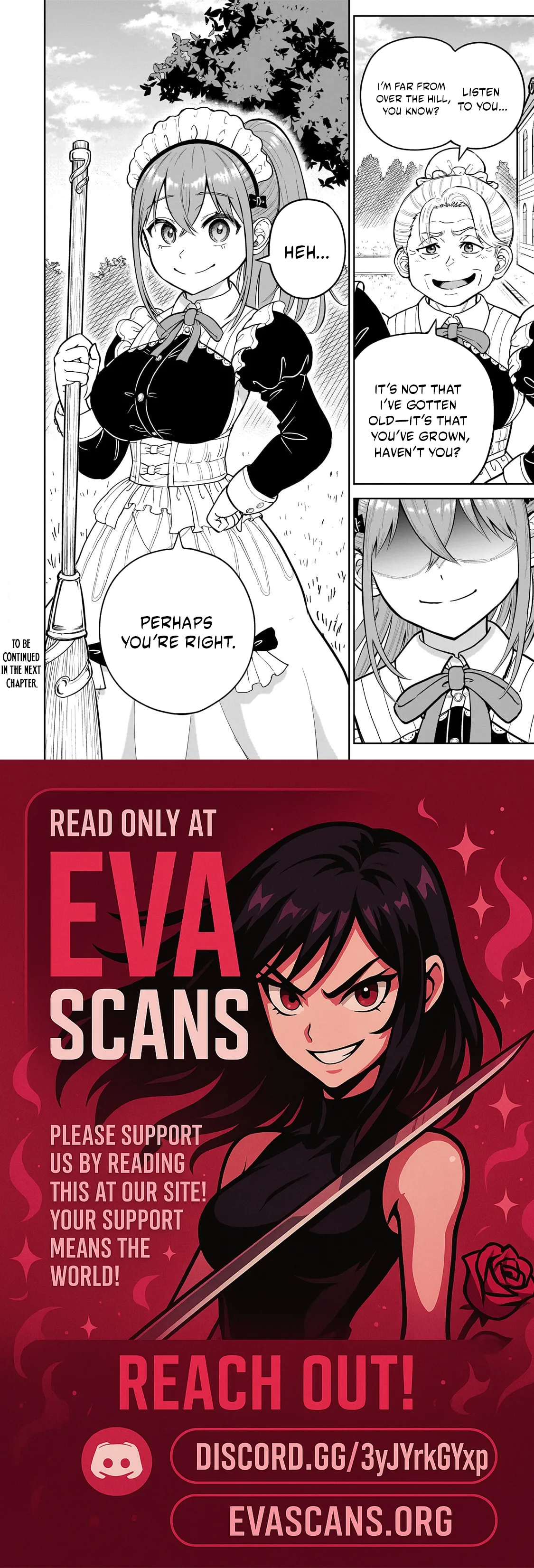 Sword Saint Reborn as a Maid, Ruling with a Broom. Chapter 10.2 page 15