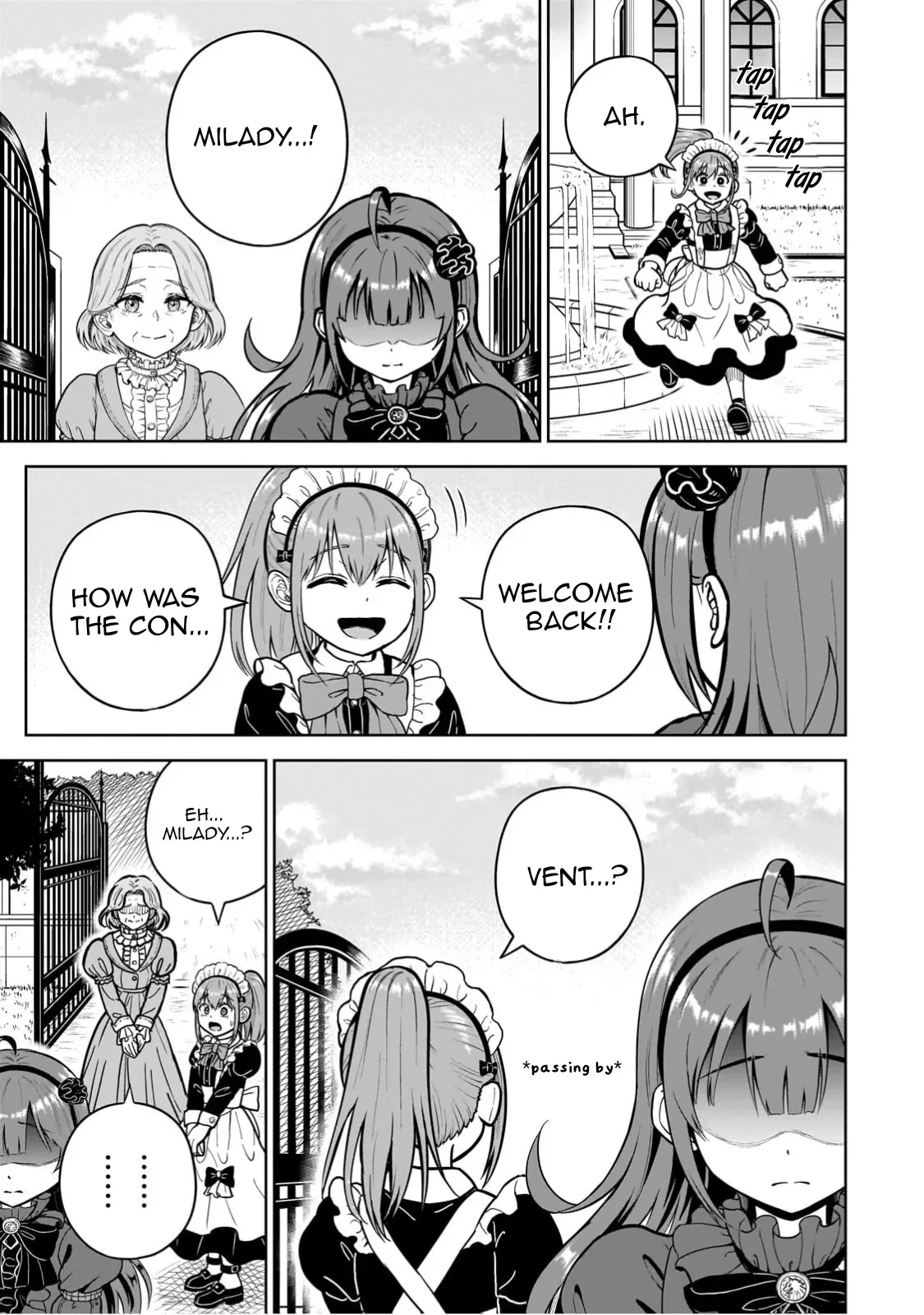 Sword Saint Reborn as a Maid, Ruling with a Broom. Chapter 10 page 13
