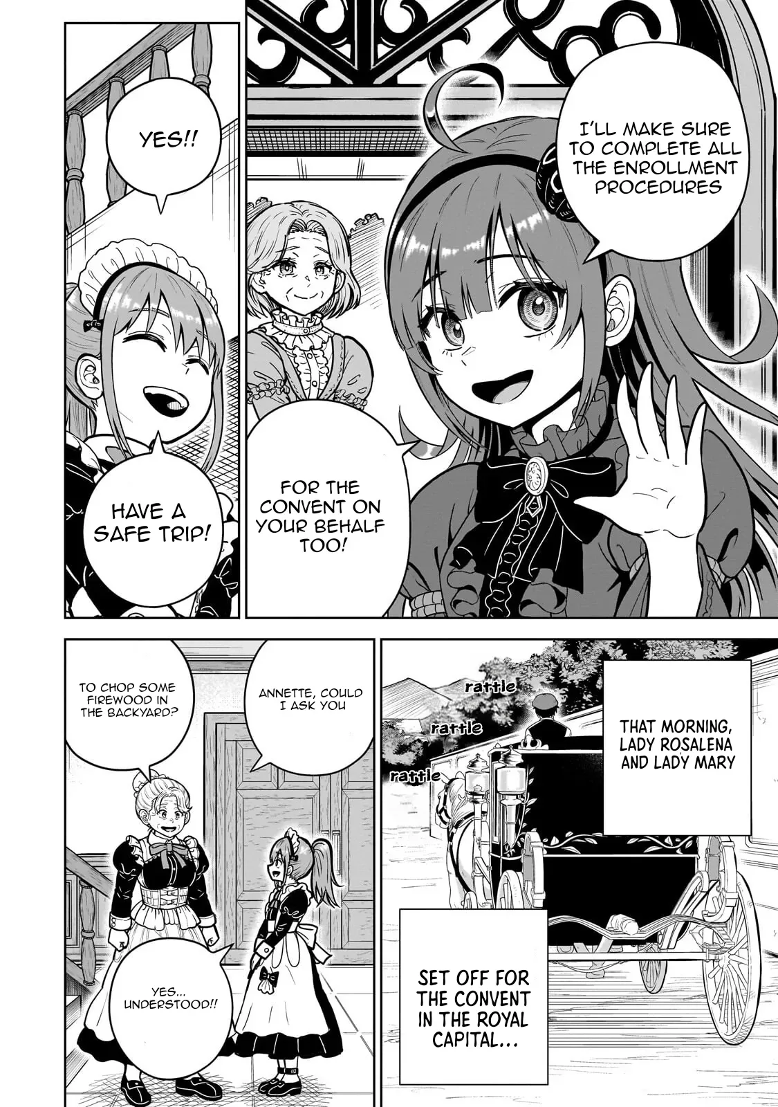 Sword Saint Reborn as a Maid, Ruling with a Broom. Chapter 10 page 10
