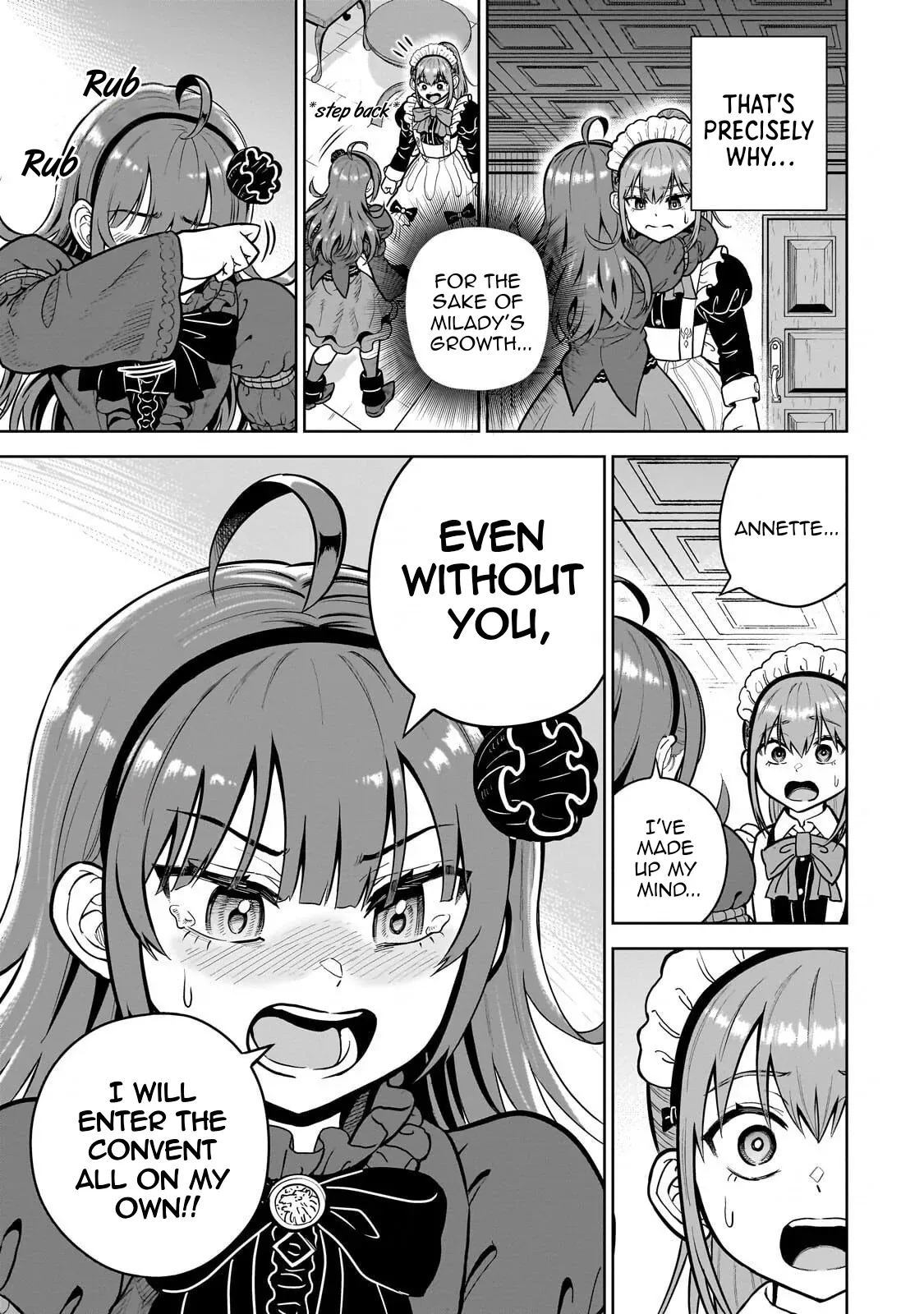 Sword Saint Reborn as a Maid, Ruling with a Broom. Chapter 10 page 23