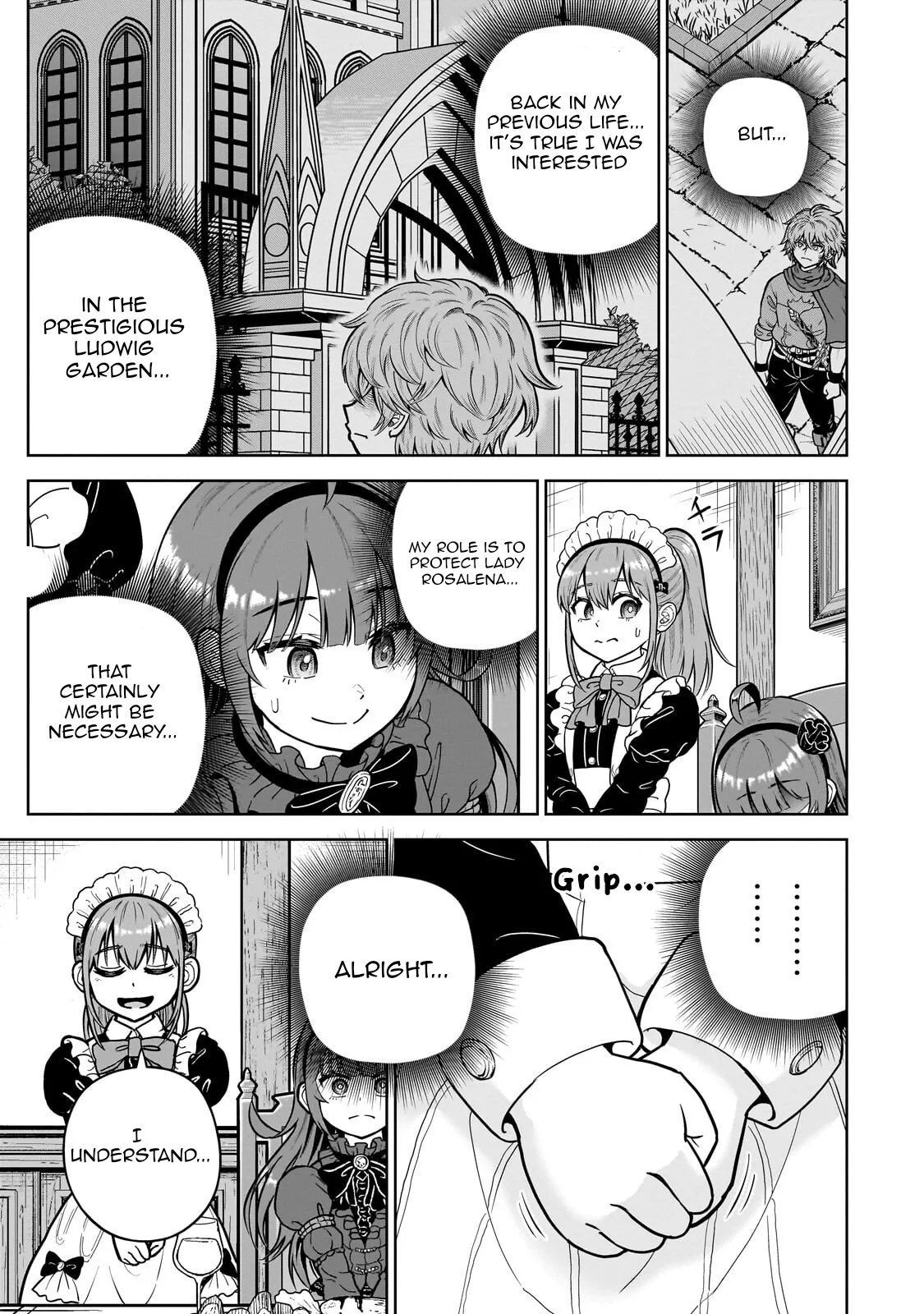 Sword Saint Reborn as a Maid, Ruling with a Broom. Chapter 10 page 5