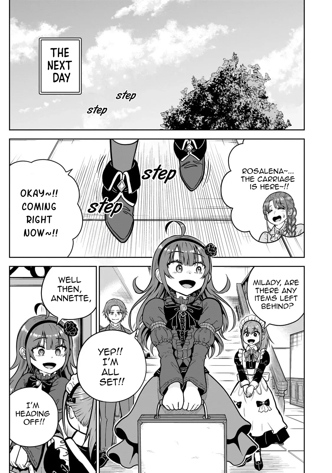 Sword Saint Reborn as a Maid, Ruling with a Broom. Chapter 10 page 9