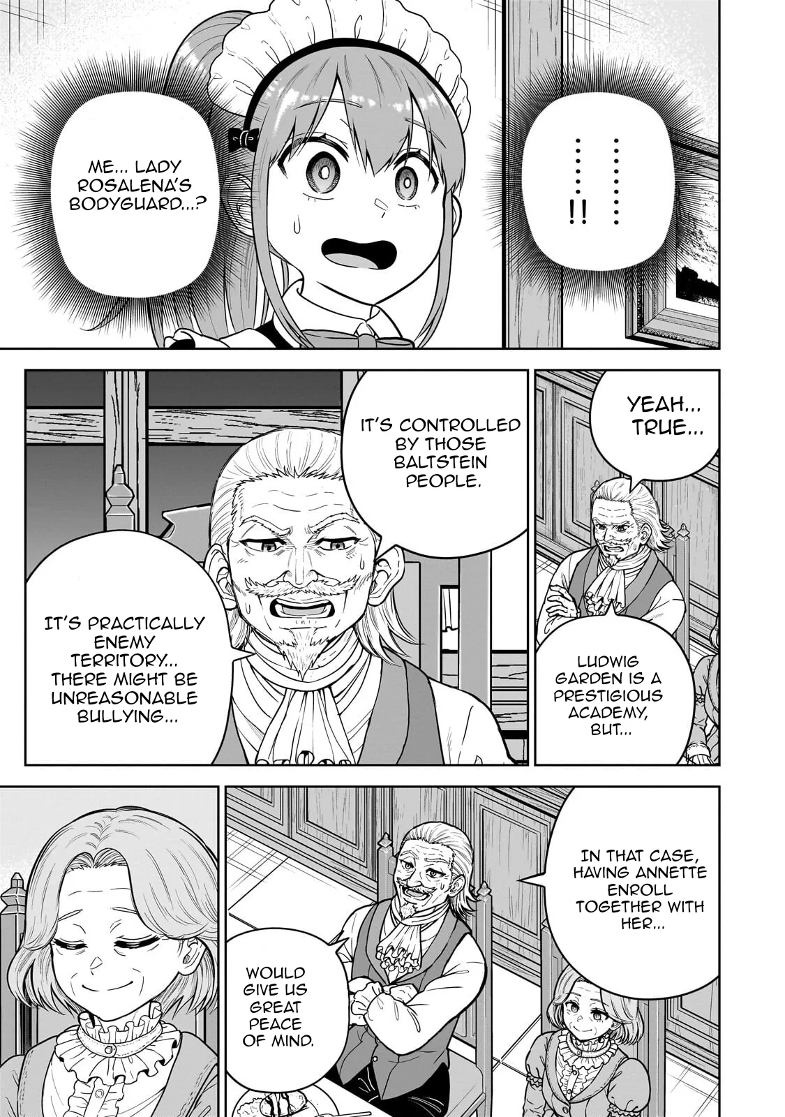 Sword Saint Reborn as a Maid, Ruling with a Broom. Chapter 10 page 3