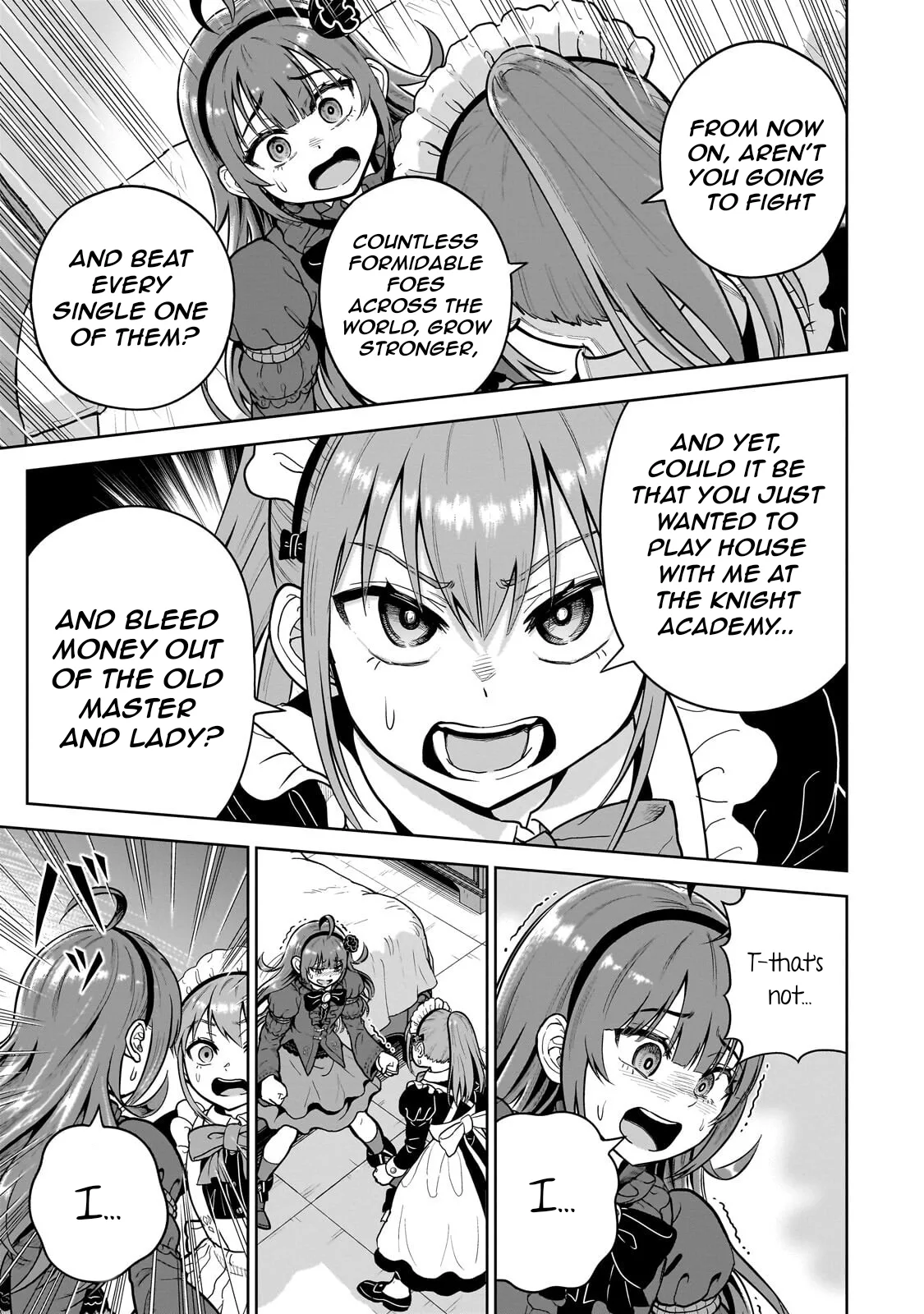 Sword Saint Reborn as a Maid, Ruling with a Broom. Chapter 10 page 21