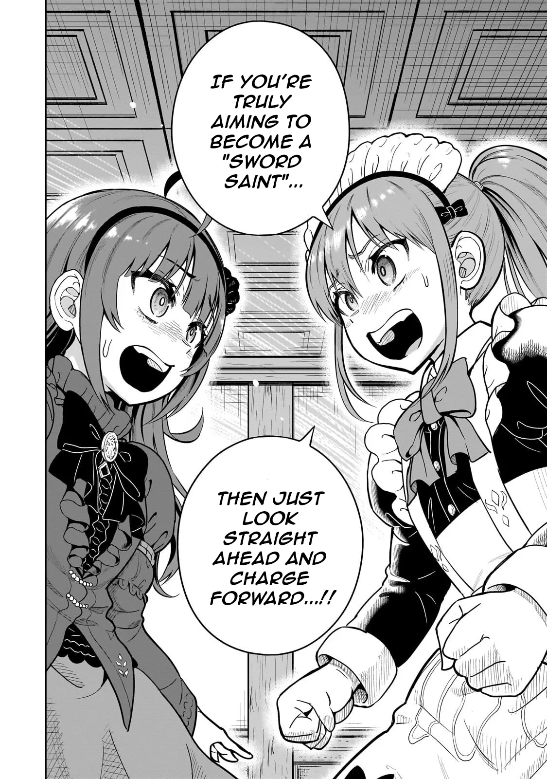 Sword Saint Reborn as a Maid, Ruling with a Broom. Chapter 10 page 20