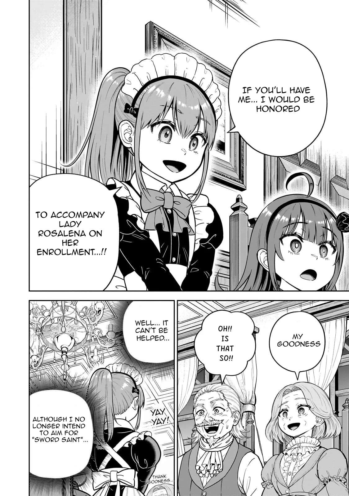 Sword Saint Reborn as a Maid, Ruling with a Broom. Chapter 10 page 6