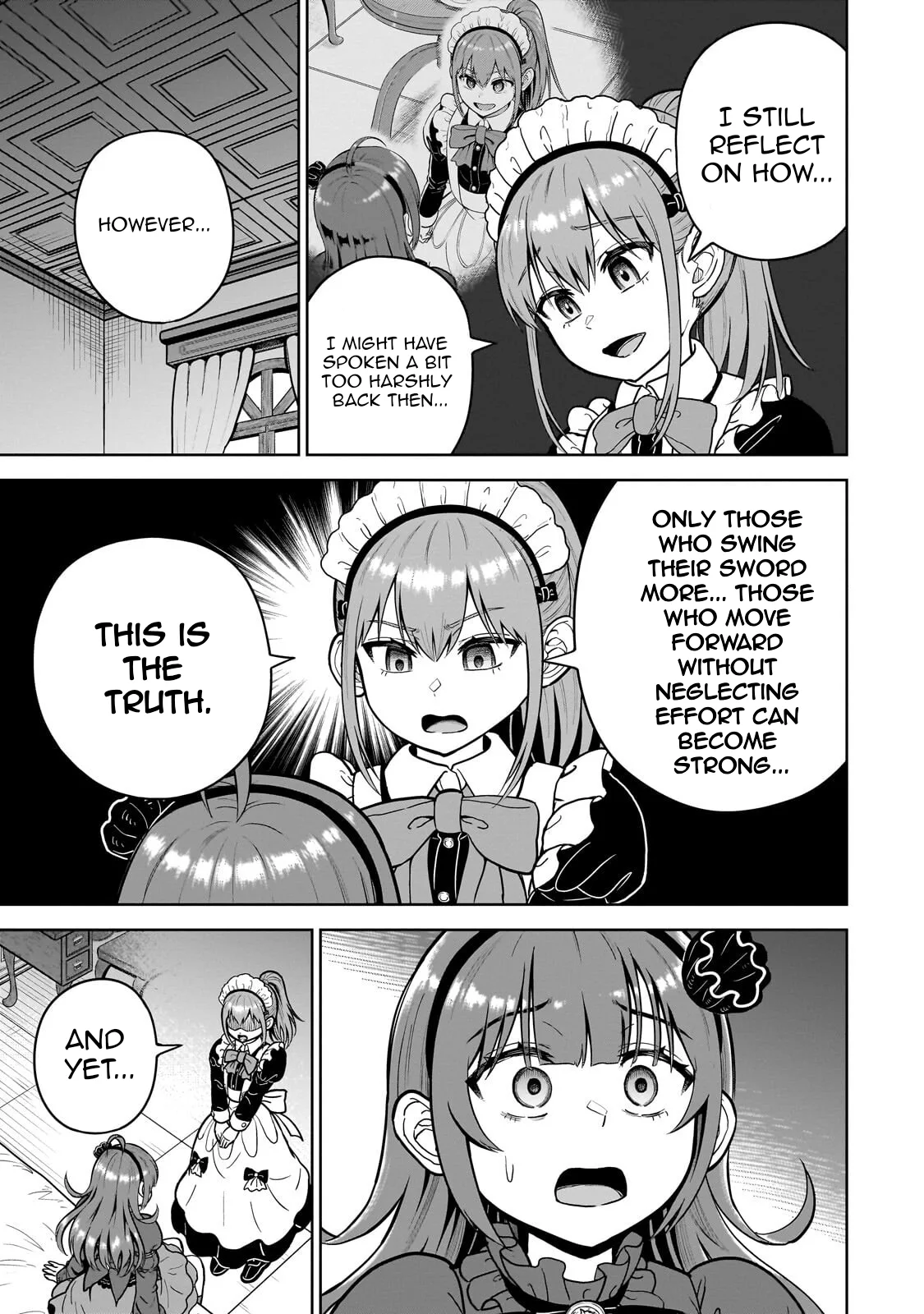 Sword Saint Reborn as a Maid, Ruling with a Broom. Chapter 10 page 17