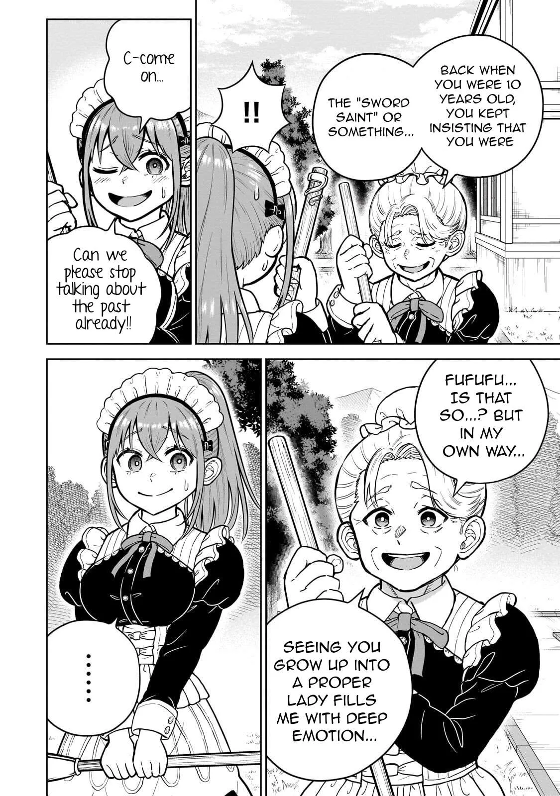 Sword Saint Reborn as a Maid, Ruling with a Broom. Chapter 11 page 6
