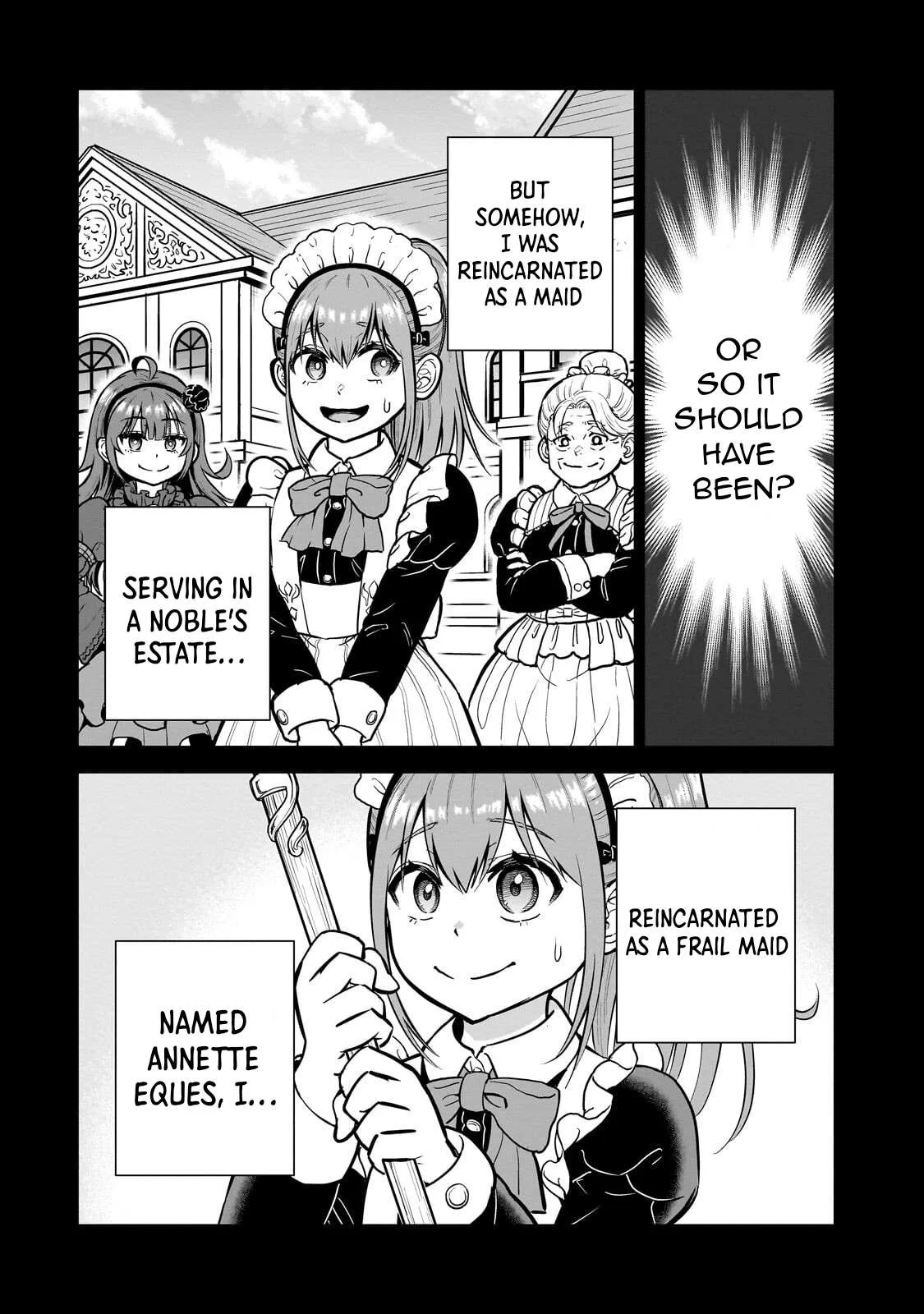 Sword Saint Reborn as a Maid, Ruling with a Broom. Chapter 11 page 2