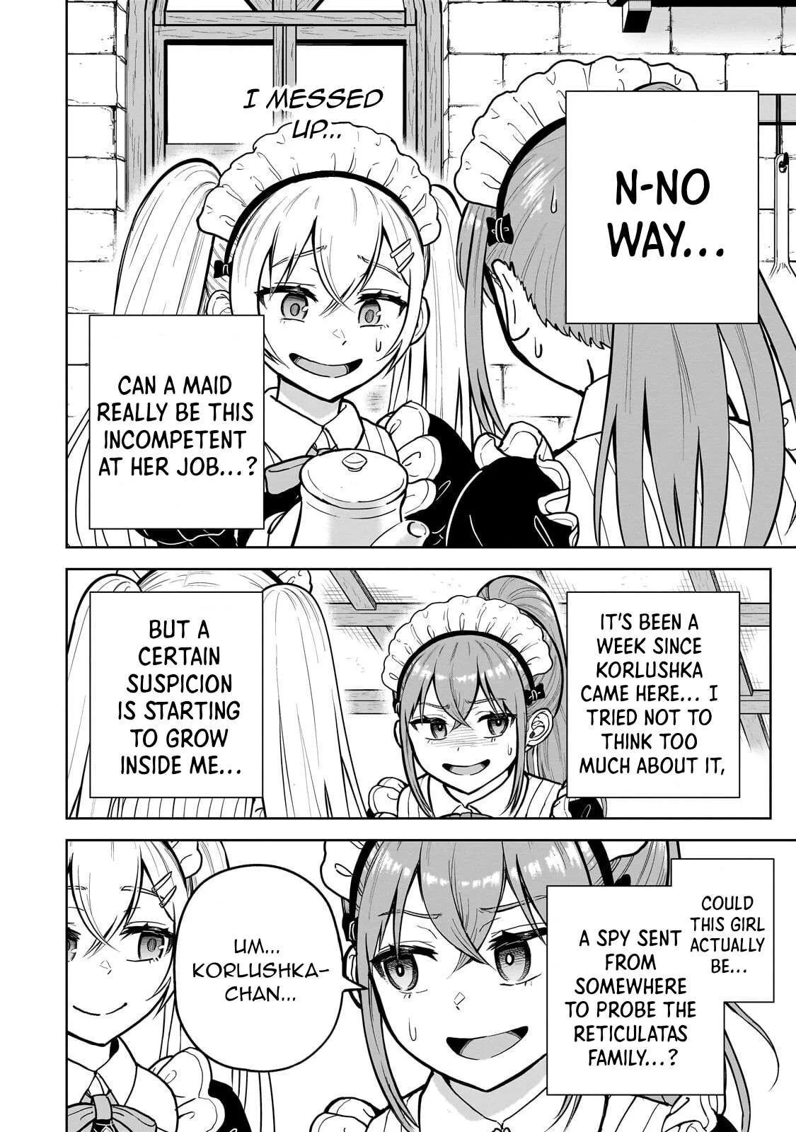 Sword Saint Reborn as a Maid, Ruling with a Broom. Chapter 11 page 12