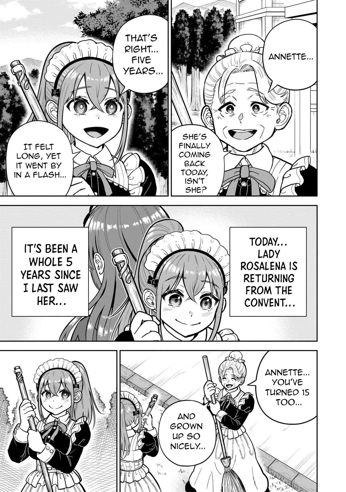Sword Saint Reborn as a Maid, Ruling with a Broom. Chapter 11 page 5