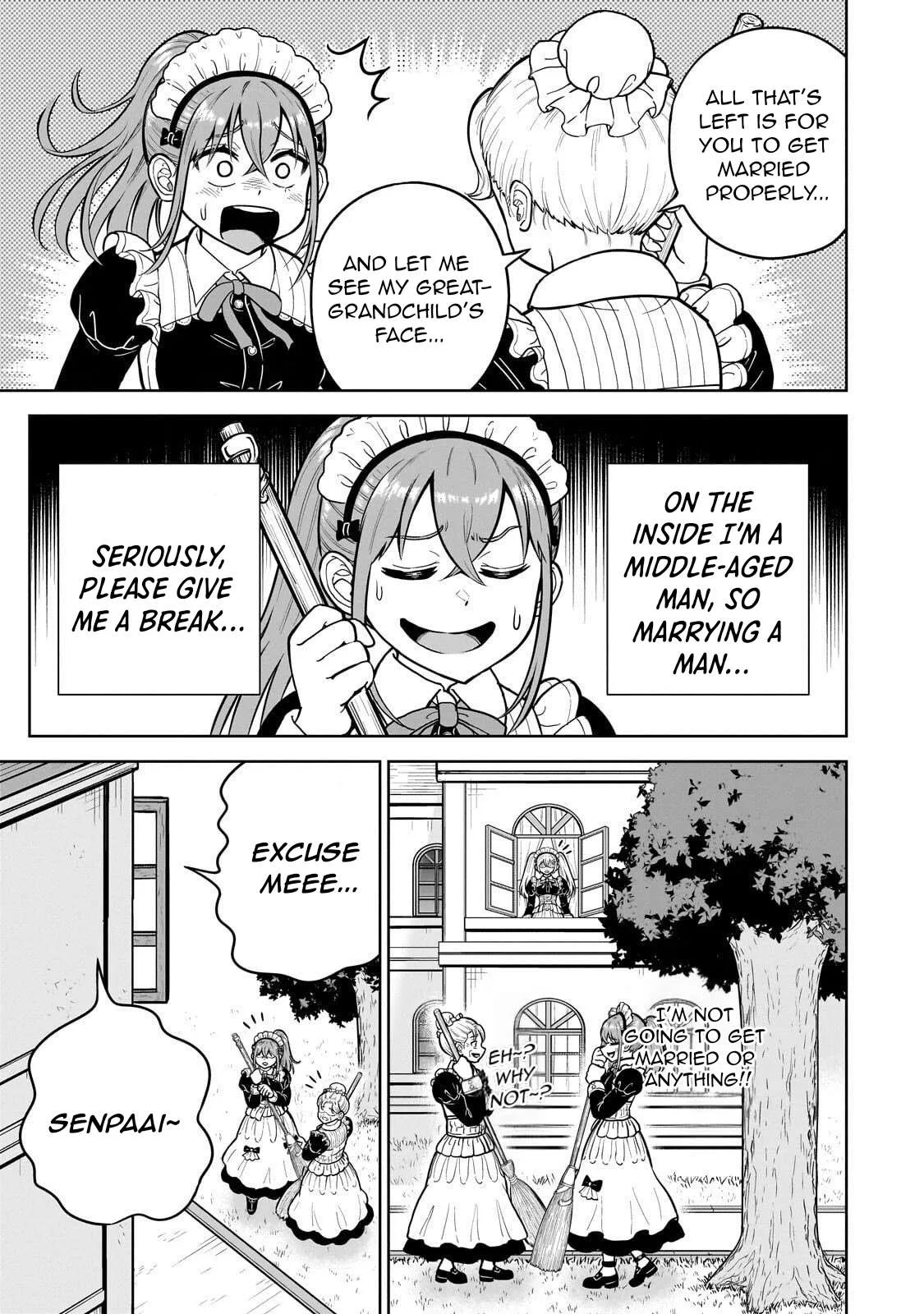 Sword Saint Reborn as a Maid, Ruling with a Broom. Chapter 11 page 7