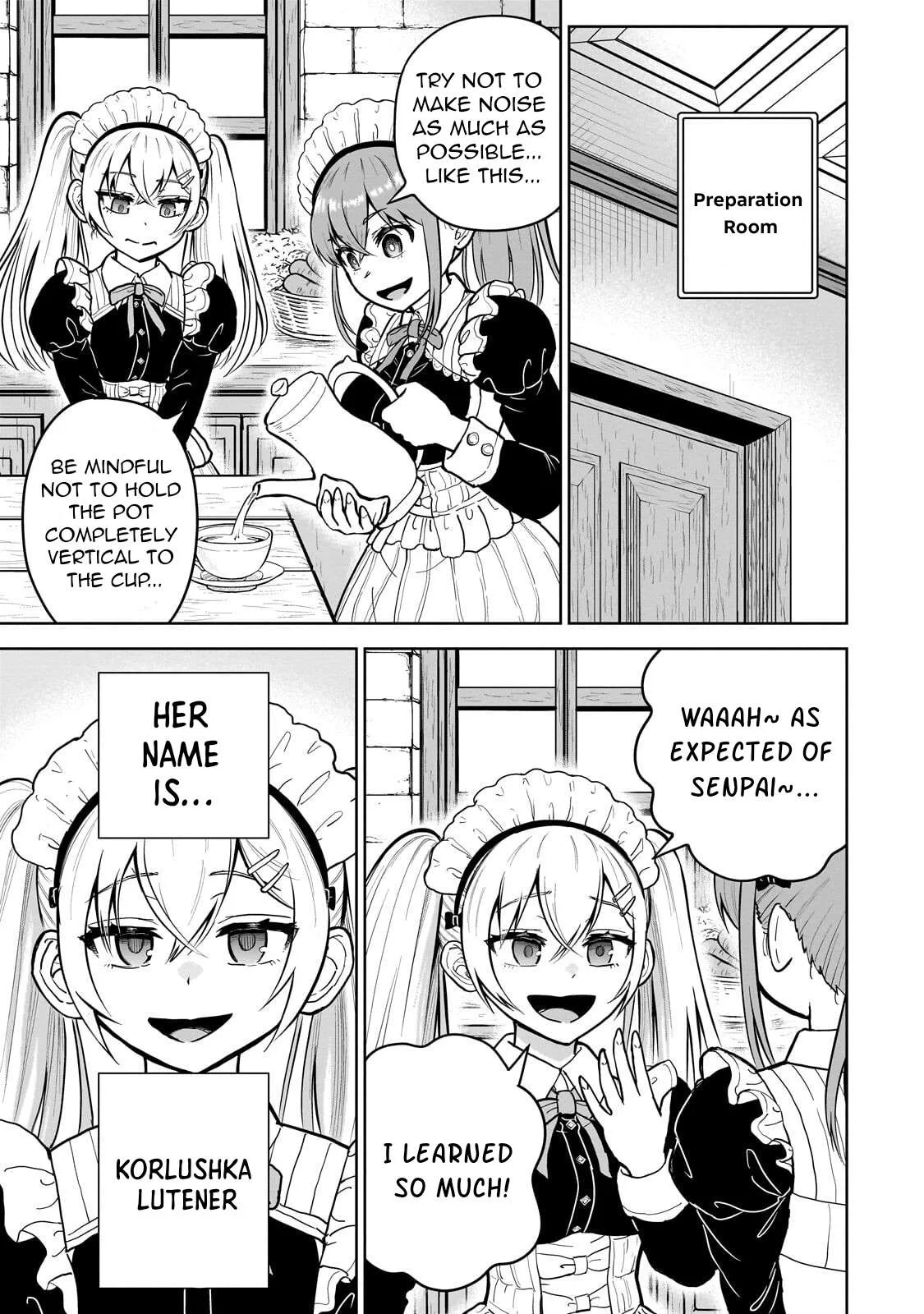 Sword Saint Reborn as a Maid, Ruling with a Broom. Chapter 11 page 9
