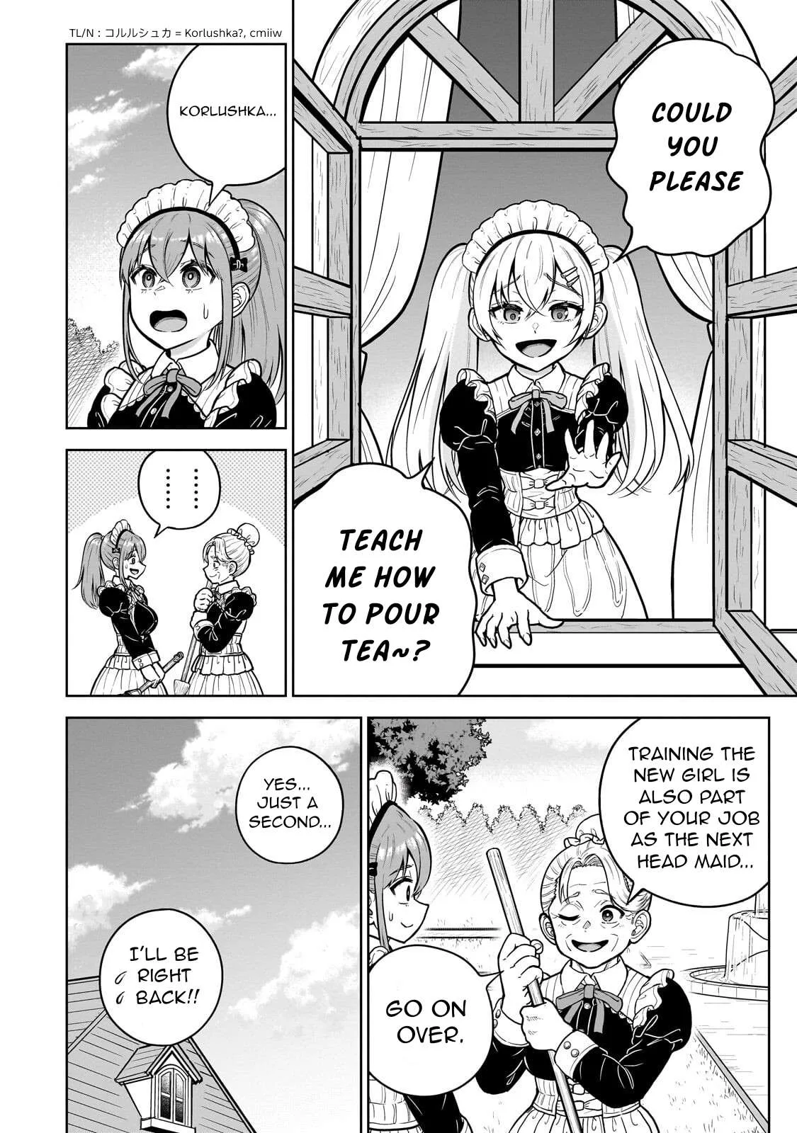 Sword Saint Reborn as a Maid, Ruling with a Broom. Chapter 11 page 8