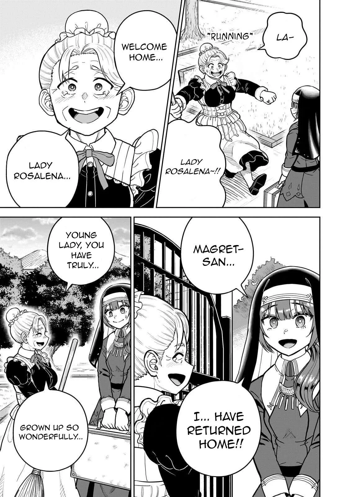 Sword Saint Reborn as a Maid, Ruling with a Broom. Chapter 11 page 23