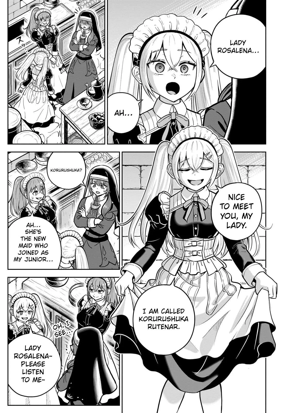 Sword Saint Reborn as a Maid, Ruling with a Broom. Chapter 12 page 3