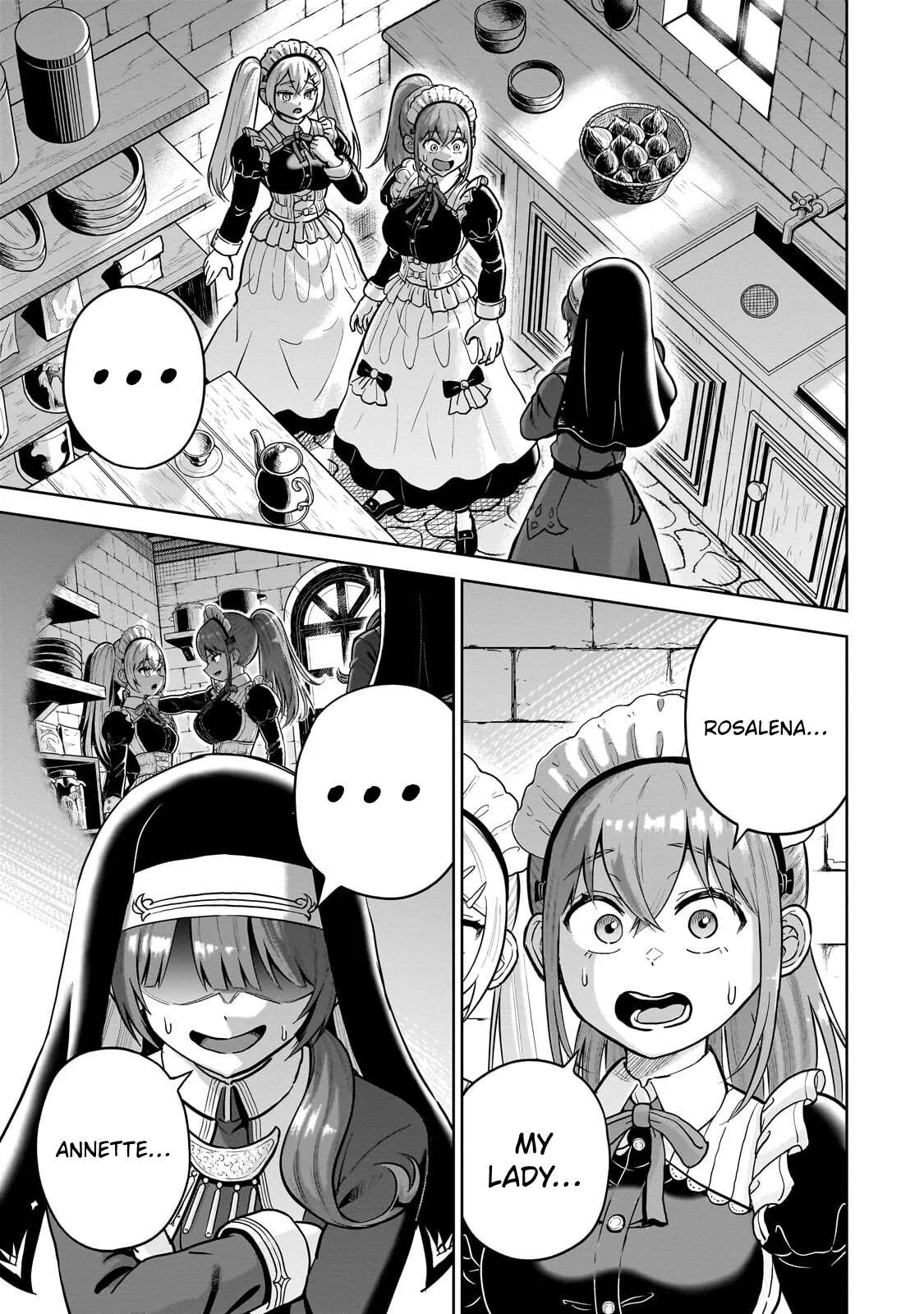Sword Saint Reborn as a Maid, Ruling with a Broom. Chapter 12 page 1