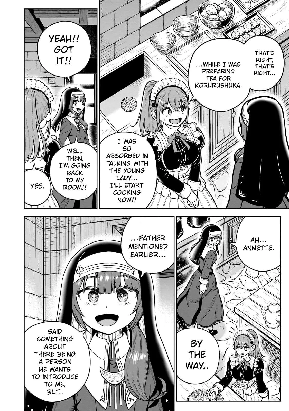 Sword Saint Reborn as a Maid, Ruling with a Broom. Chapter 12 page 12