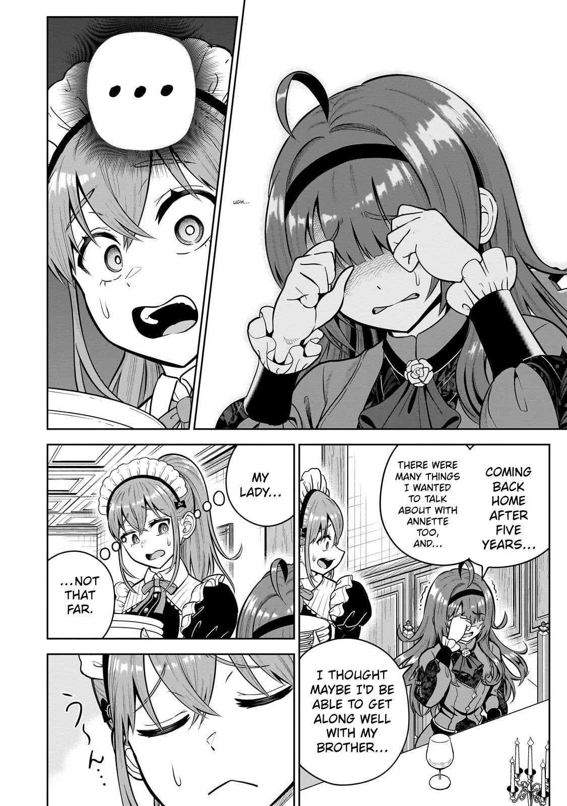 Sword Saint Reborn as a Maid, Ruling with a Broom. Chapter 12 page 28