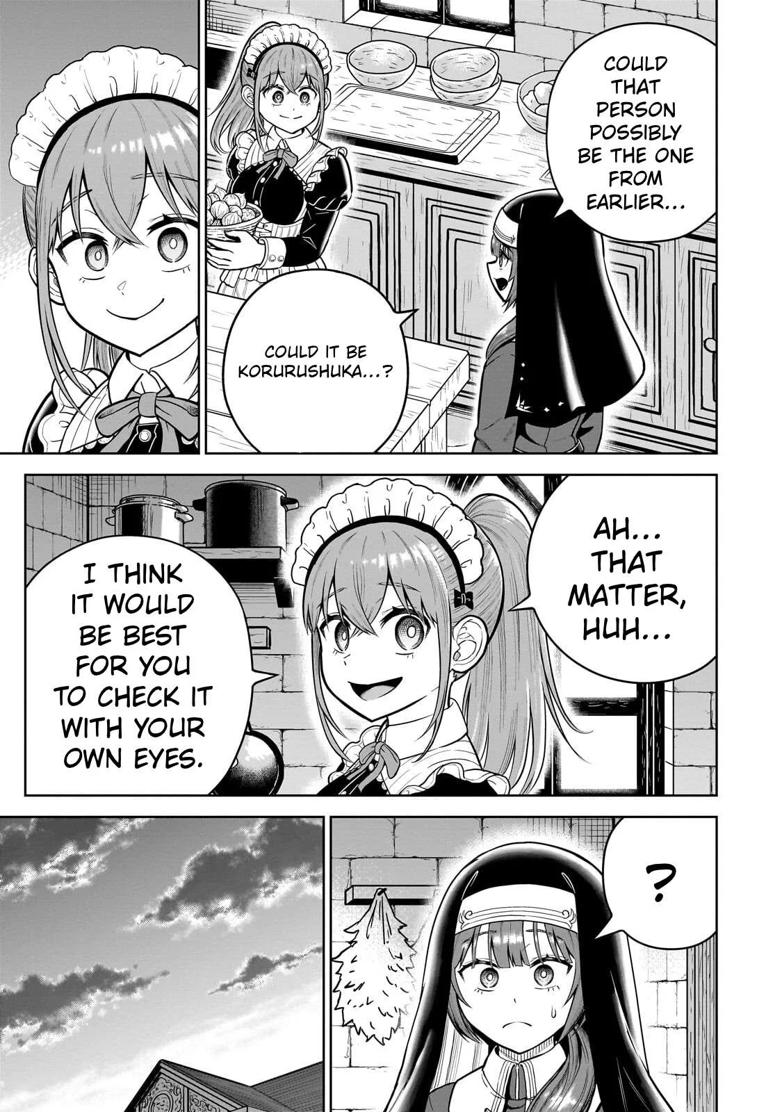 Sword Saint Reborn as a Maid, Ruling with a Broom. Chapter 12 page 13