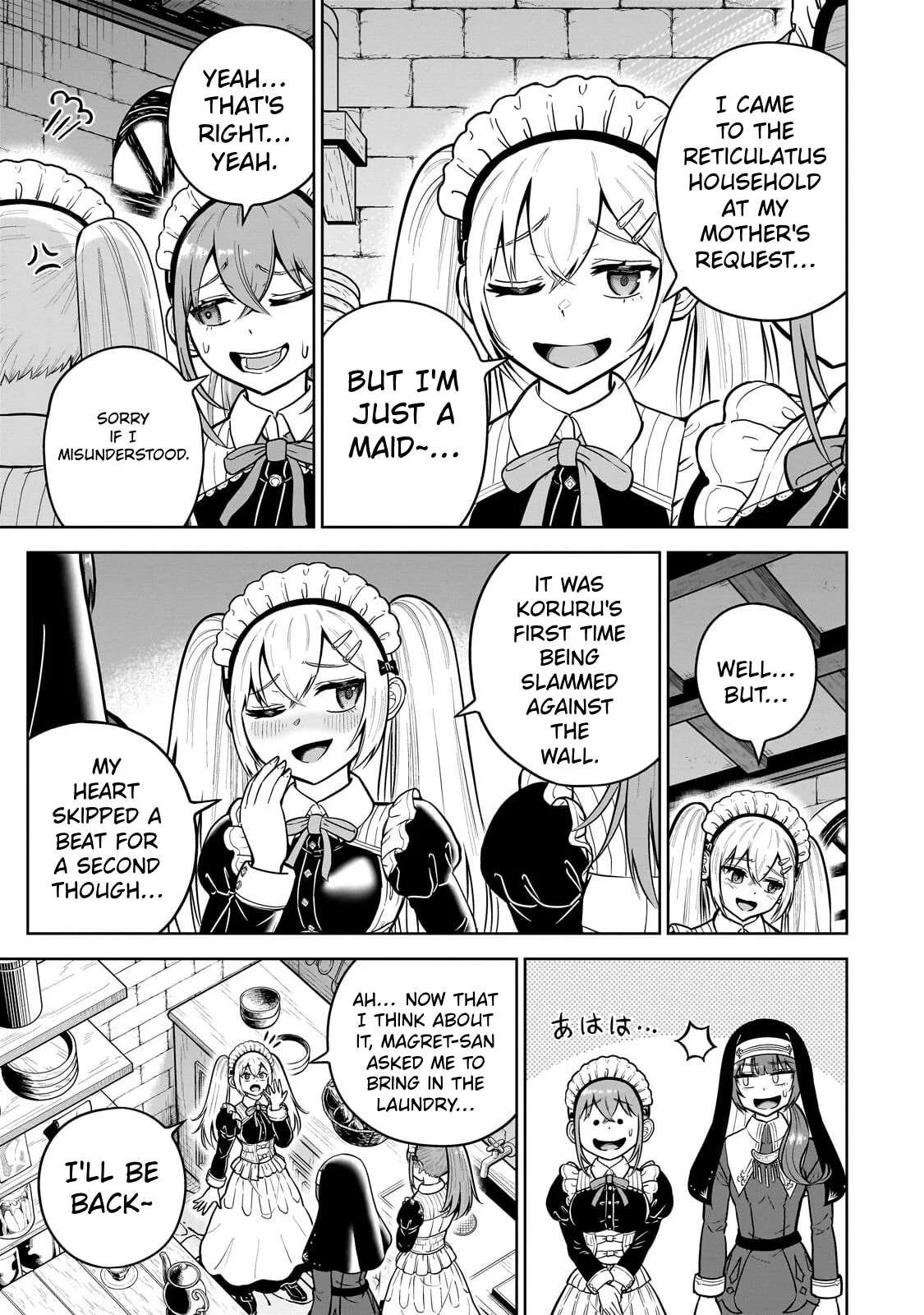 Sword Saint Reborn as a Maid, Ruling with a Broom. Chapter 12 page 5