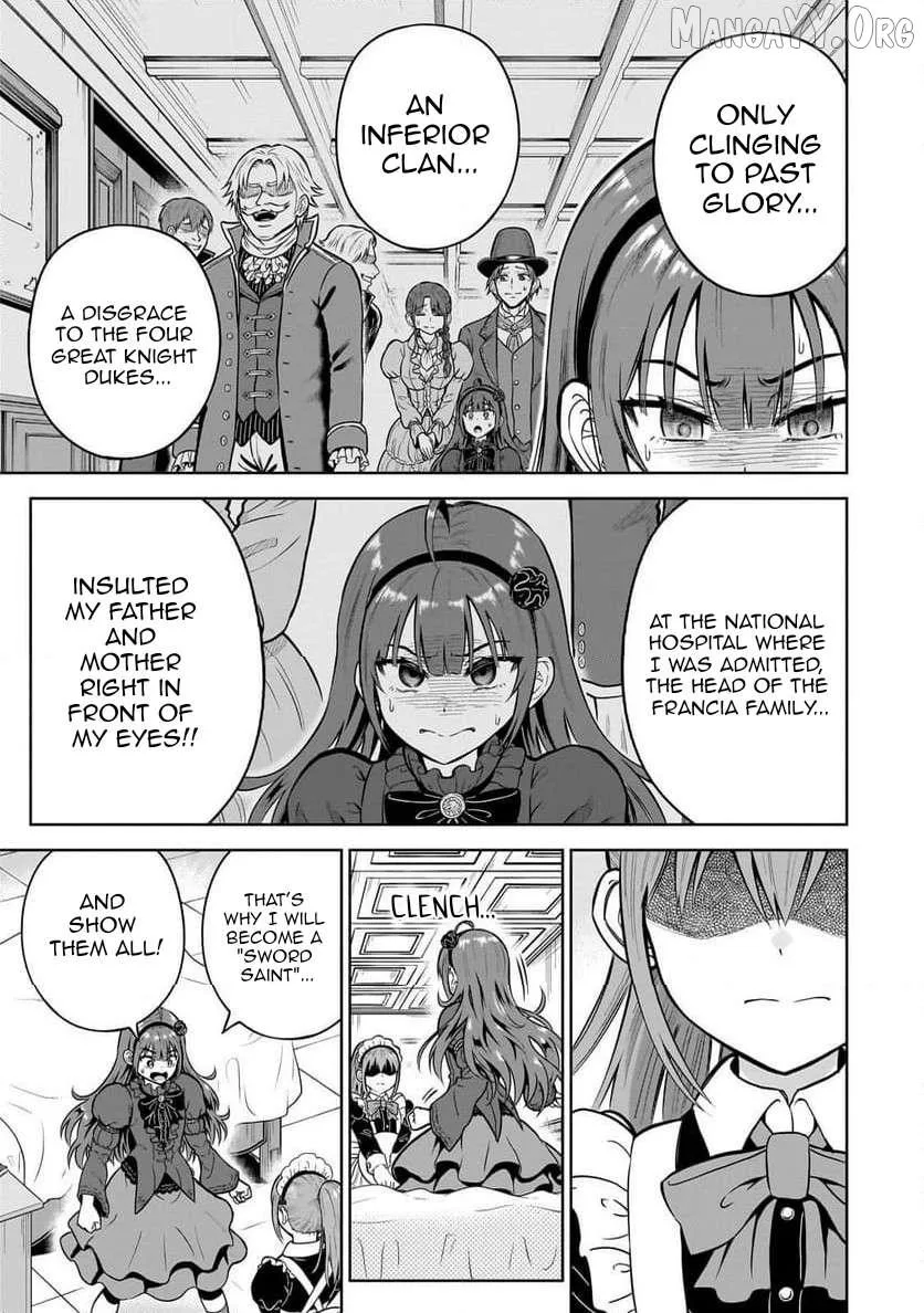 Sword Saint Reborn as a Maid, Ruling with a Broom. Chapter 2 page 24