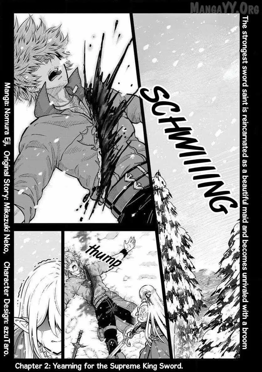 Sword Saint Reborn as a Maid, Ruling with a Broom. Chapter 2 page 2
