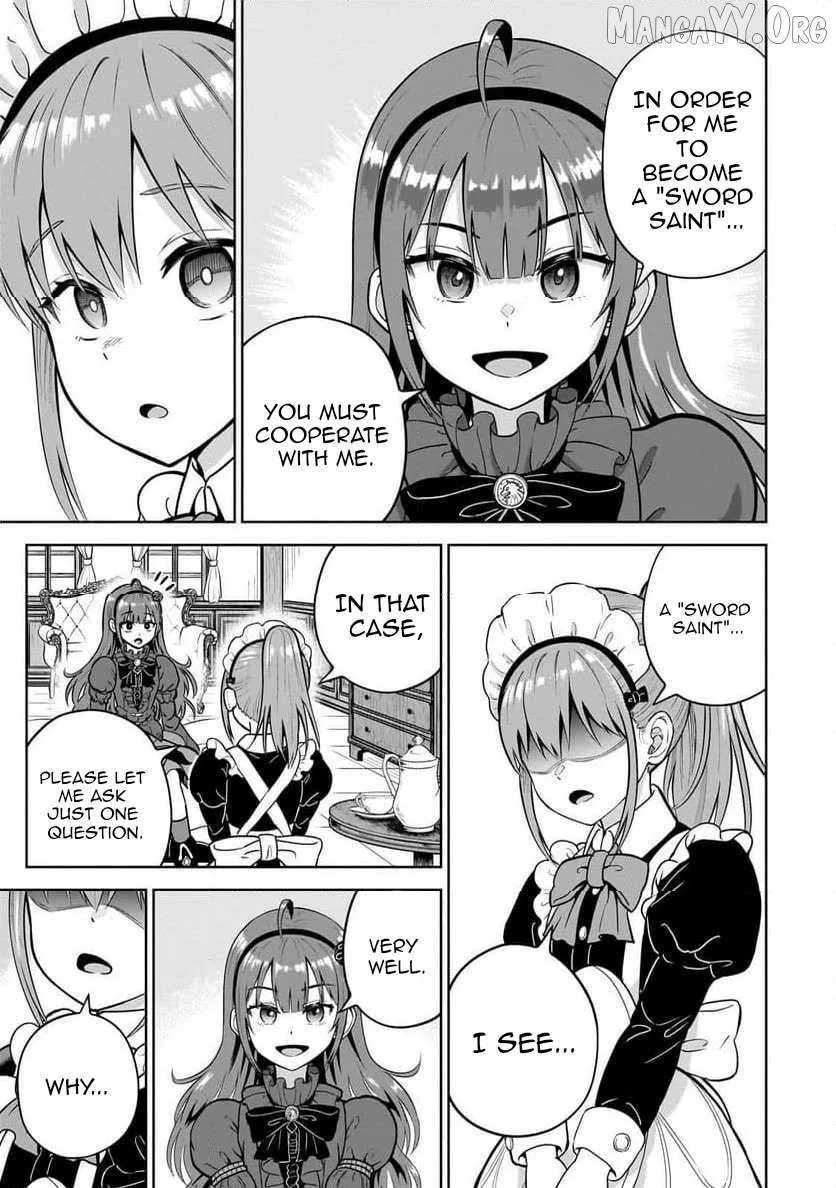 Sword Saint Reborn as a Maid, Ruling with a Broom. Chapter 2 page 22