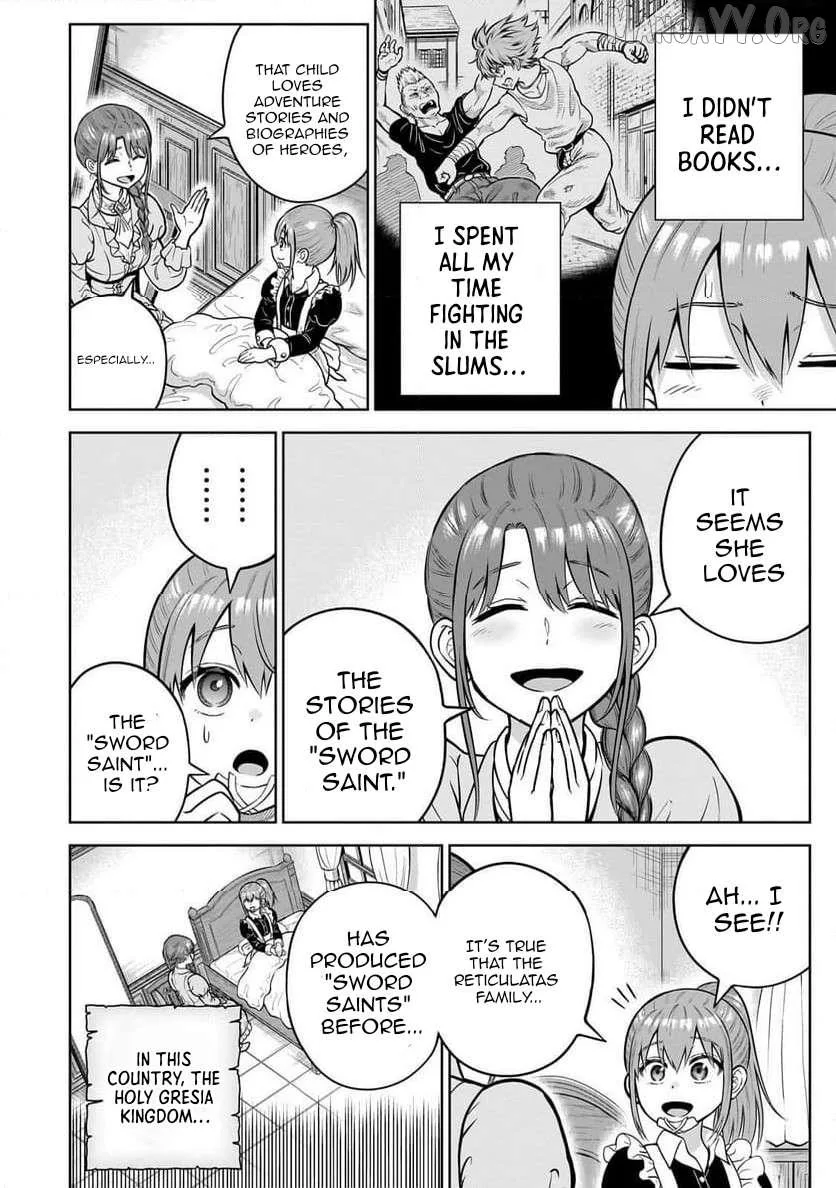 Sword Saint Reborn as a Maid, Ruling with a Broom. Chapter 2 page 13