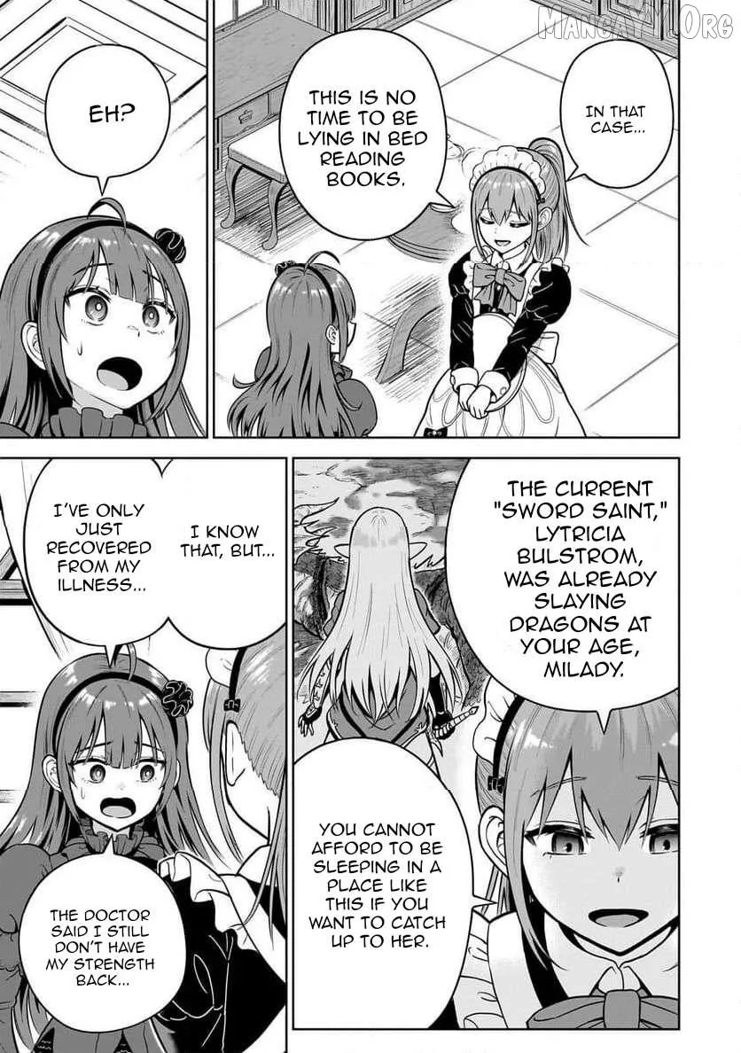 Sword Saint Reborn as a Maid, Ruling with a Broom. Chapter 2 page 26