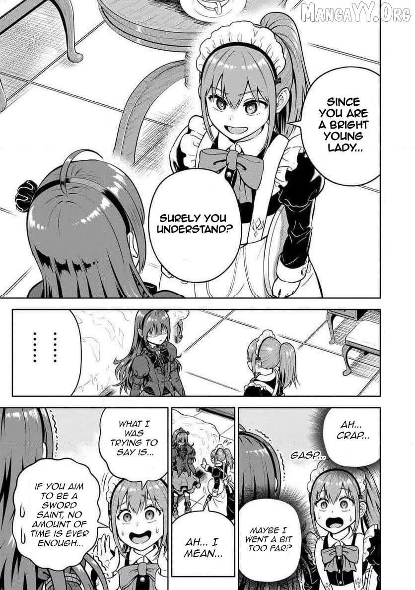 Sword Saint Reborn as a Maid, Ruling with a Broom. Chapter 2 page 28