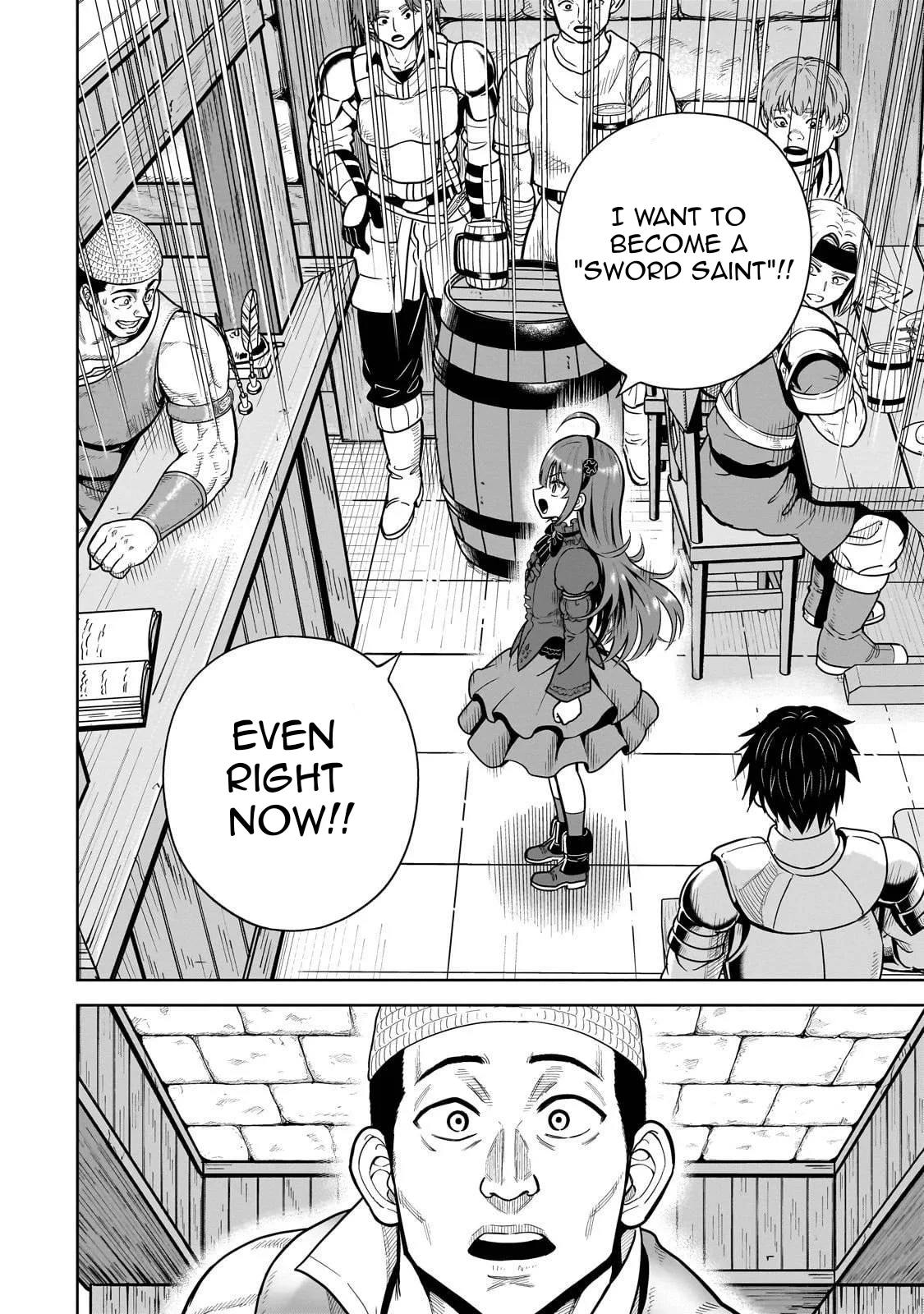 Sword Saint Reborn as a Maid, Ruling with a Broom. Chapter 3 page 8