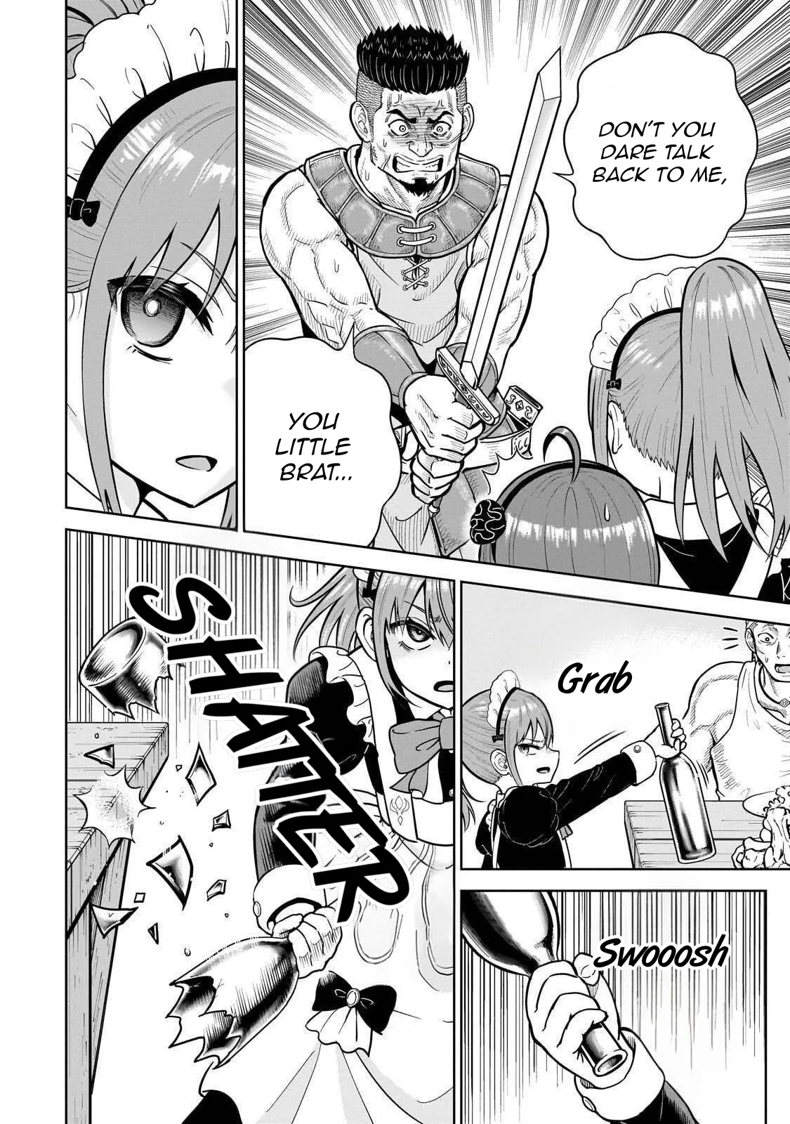 Sword Saint Reborn as a Maid, Ruling with a Broom. Chapter 3 page 24
