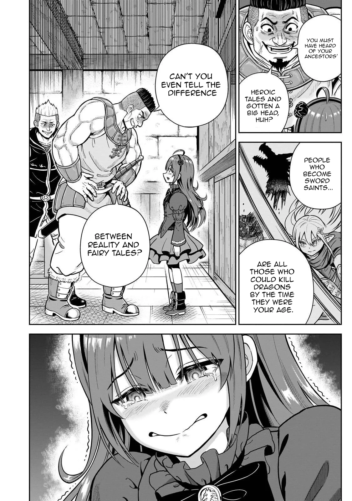 Sword Saint Reborn as a Maid, Ruling with a Broom. Chapter 3 page 14