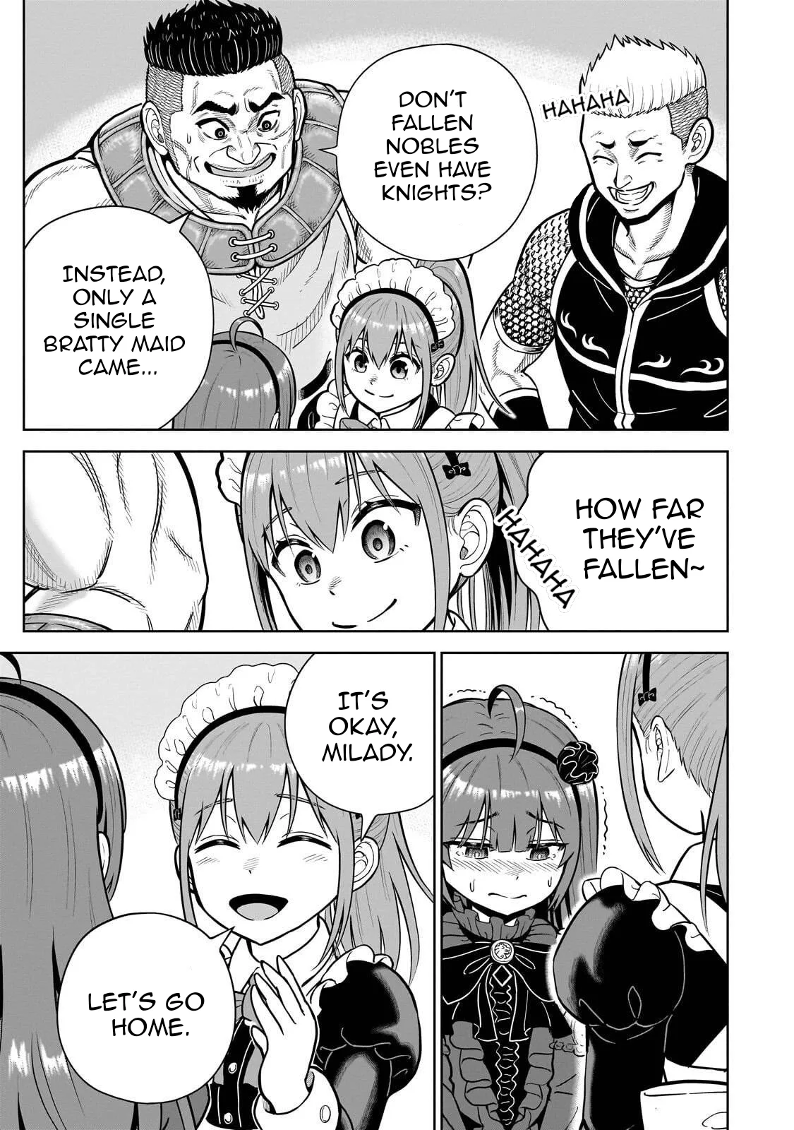 Sword Saint Reborn as a Maid, Ruling with a Broom. Chapter 3 page 19