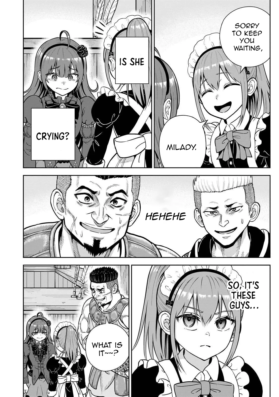 Sword Saint Reborn as a Maid, Ruling with a Broom. Chapter 3 page 18