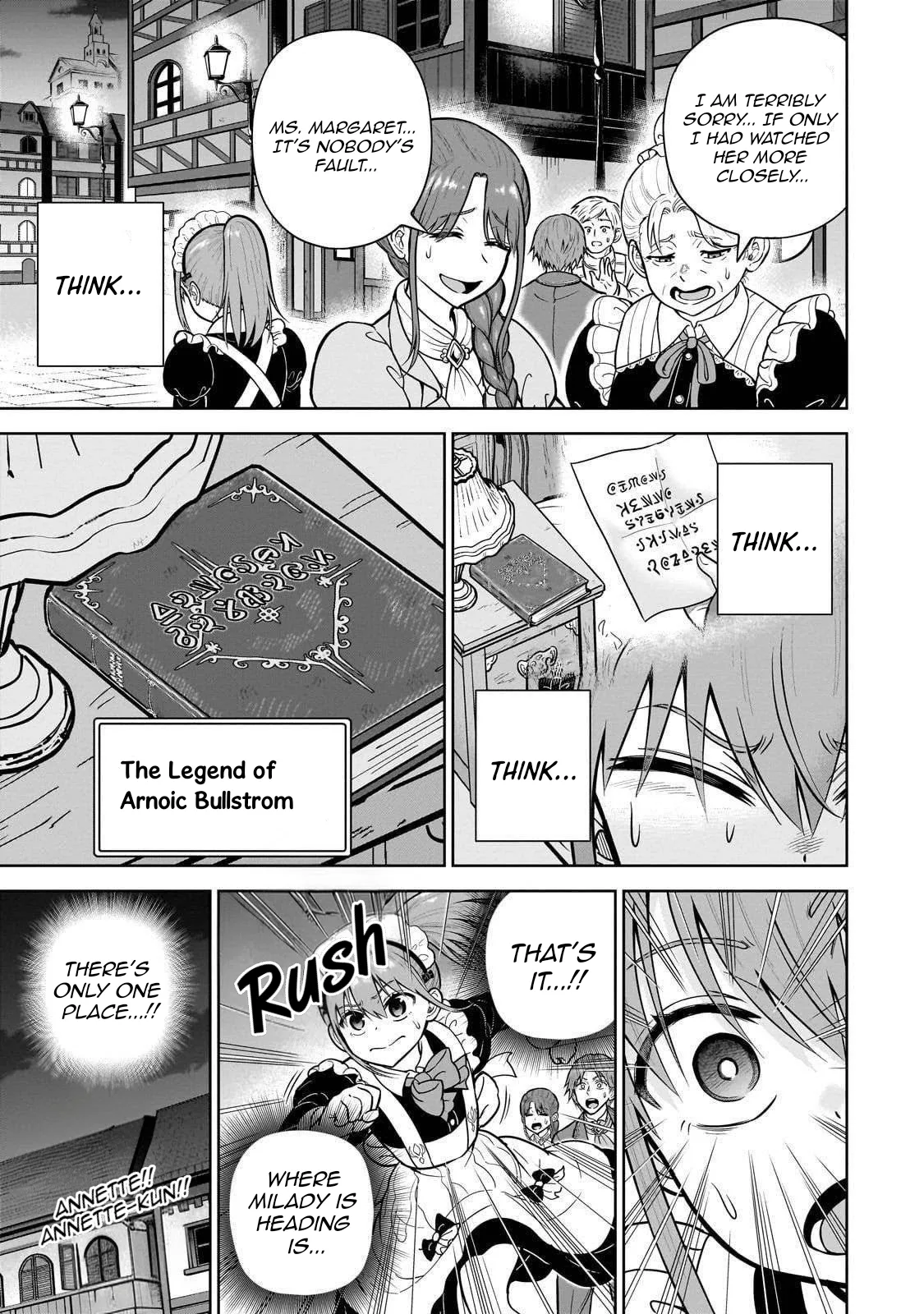 Sword Saint Reborn as a Maid, Ruling with a Broom. Chapter 3 page 3