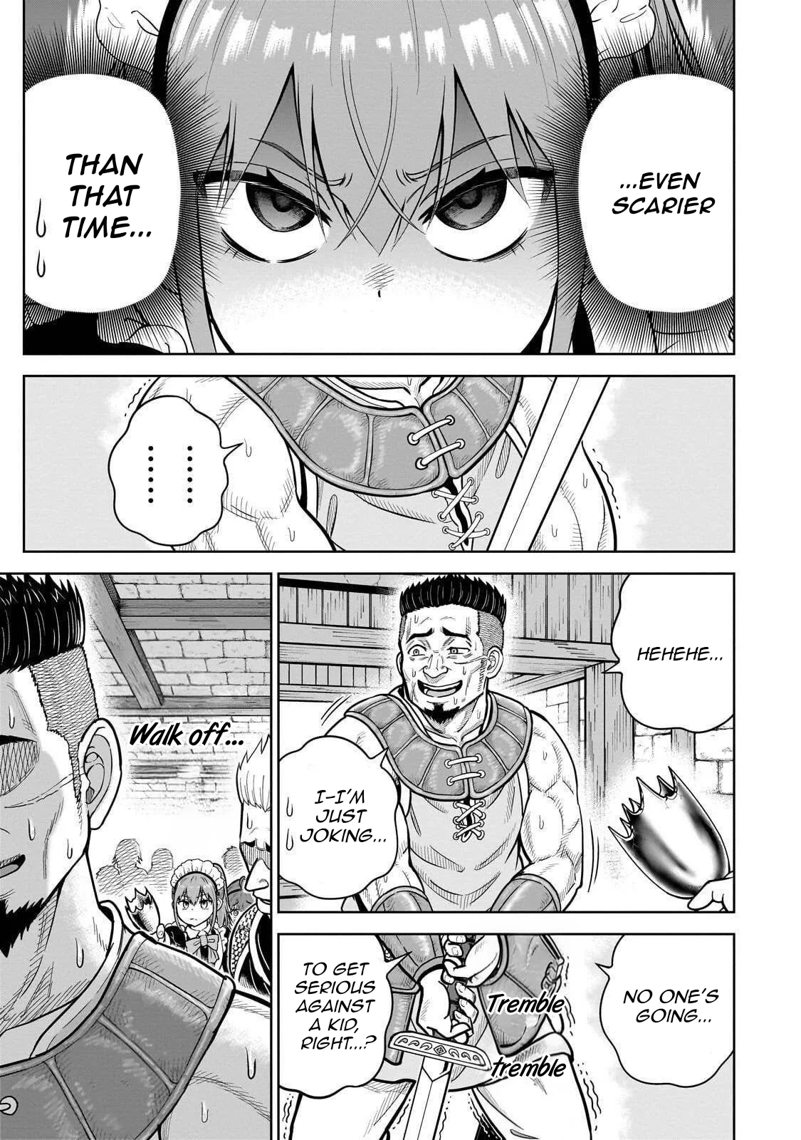 Sword Saint Reborn as a Maid, Ruling with a Broom. Chapter 3 page 27